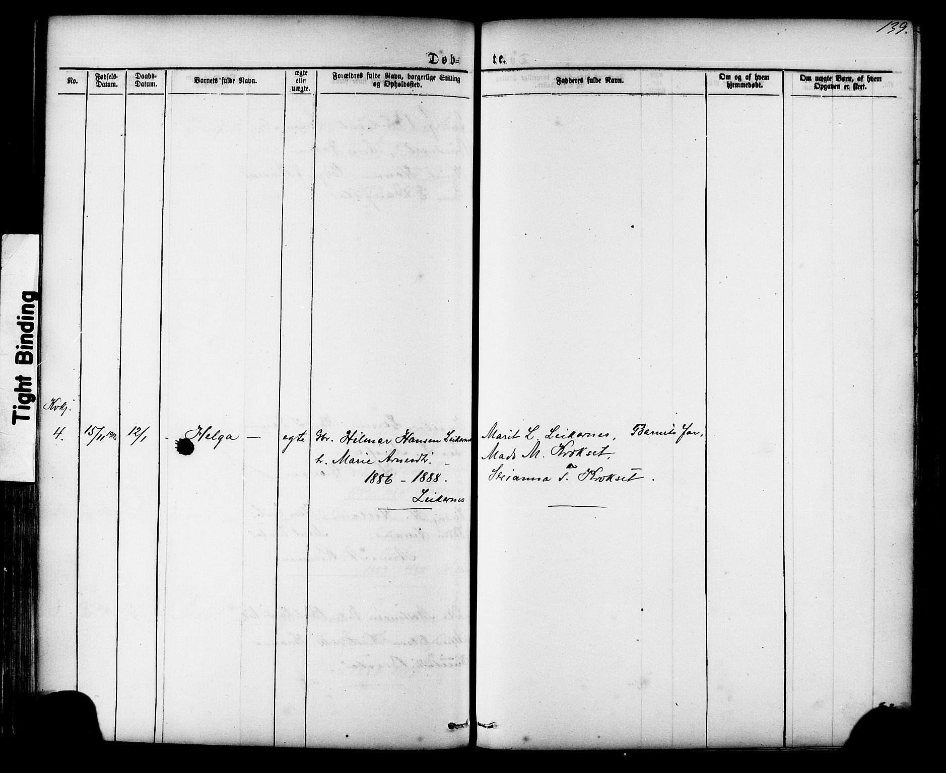 Ministerialprotokoller, klokkerbøker og fødselsregistre - Møre og Romsdal, AV/SAT-A-1454/539/L0536: Parish register (copy) no. 539C02, 1867-1913, p. 139