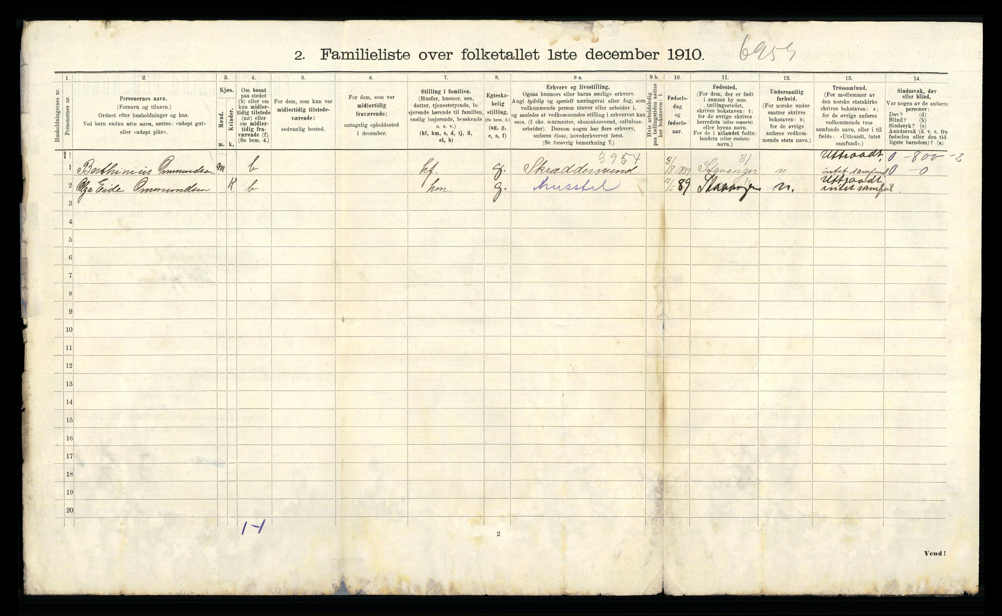 RA, 1910 census for Porsgrunn, 1910, p. 1531