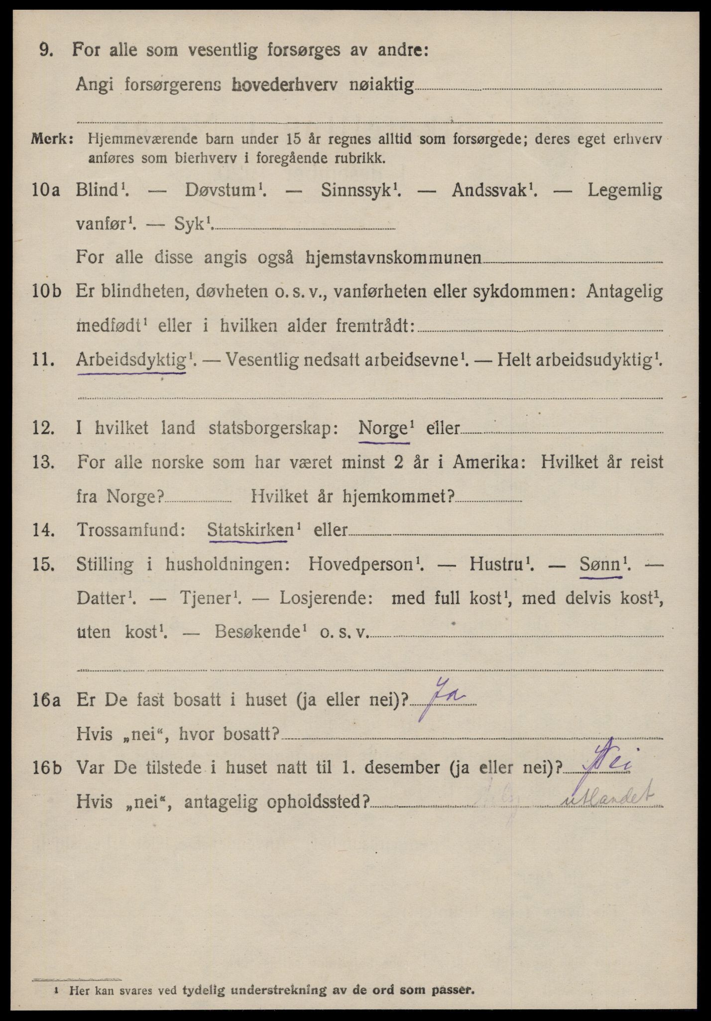 SAT, 1920 census for Haram, 1920, p. 4454