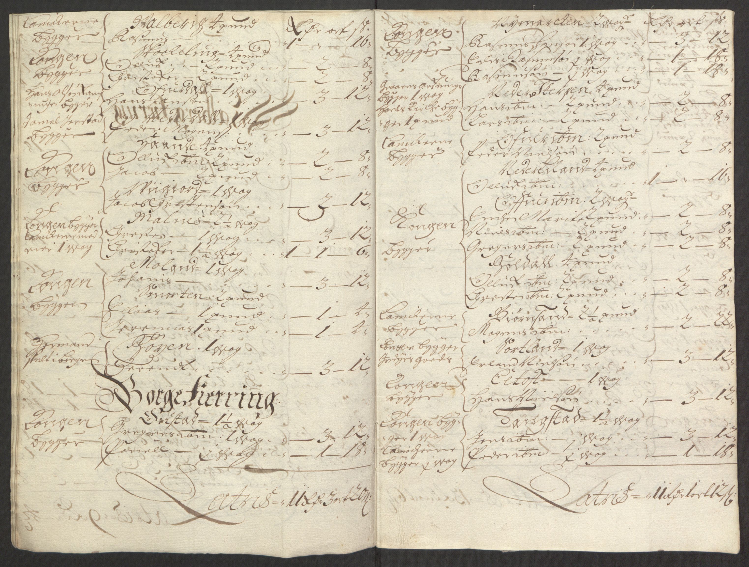 Rentekammeret inntil 1814, Reviderte regnskaper, Fogderegnskap, AV/RA-EA-4092/R67/L4675: Fogderegnskap Vesterålen, Andenes og Lofoten, 1691-1693, p. 156