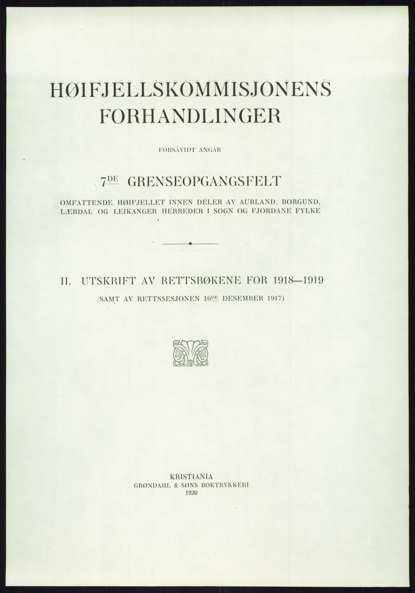 Høyfjellskommisjonen, AV/RA-S-1546/X/Xa/L0001: Nr. 1-33, 1909-1953, p. 3010