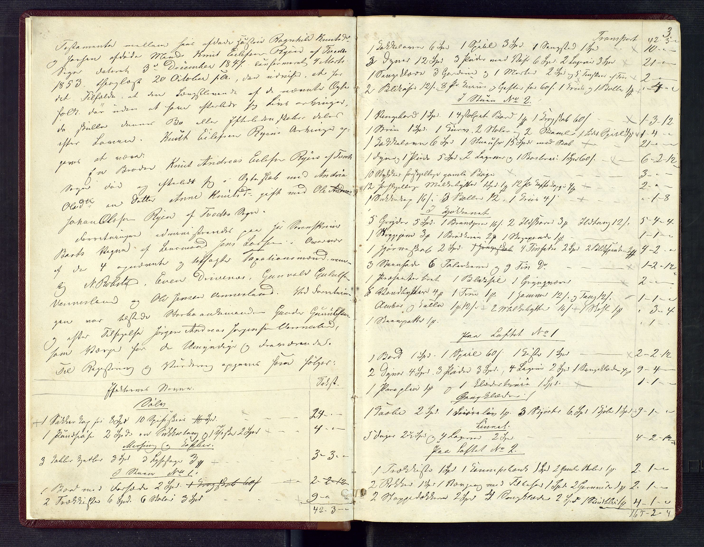 Torridal sorenskriveri, AV/SAK-1221-0012/H/Hc/L0002: Skifteregistreringsprotokoll Oddernes, Randesund, Vennesla nr. 2, 1865-1878, p. 3
