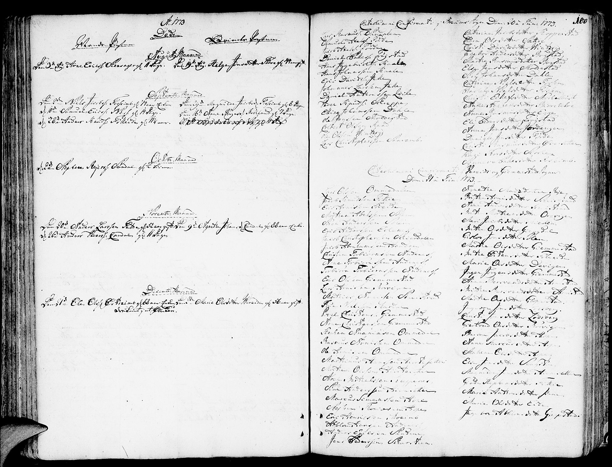 Gloppen sokneprestembete, AV/SAB-A-80101/H/Haa/Haaa/L0004: Parish register (official) no. A 4, 1758-1784, p. 100