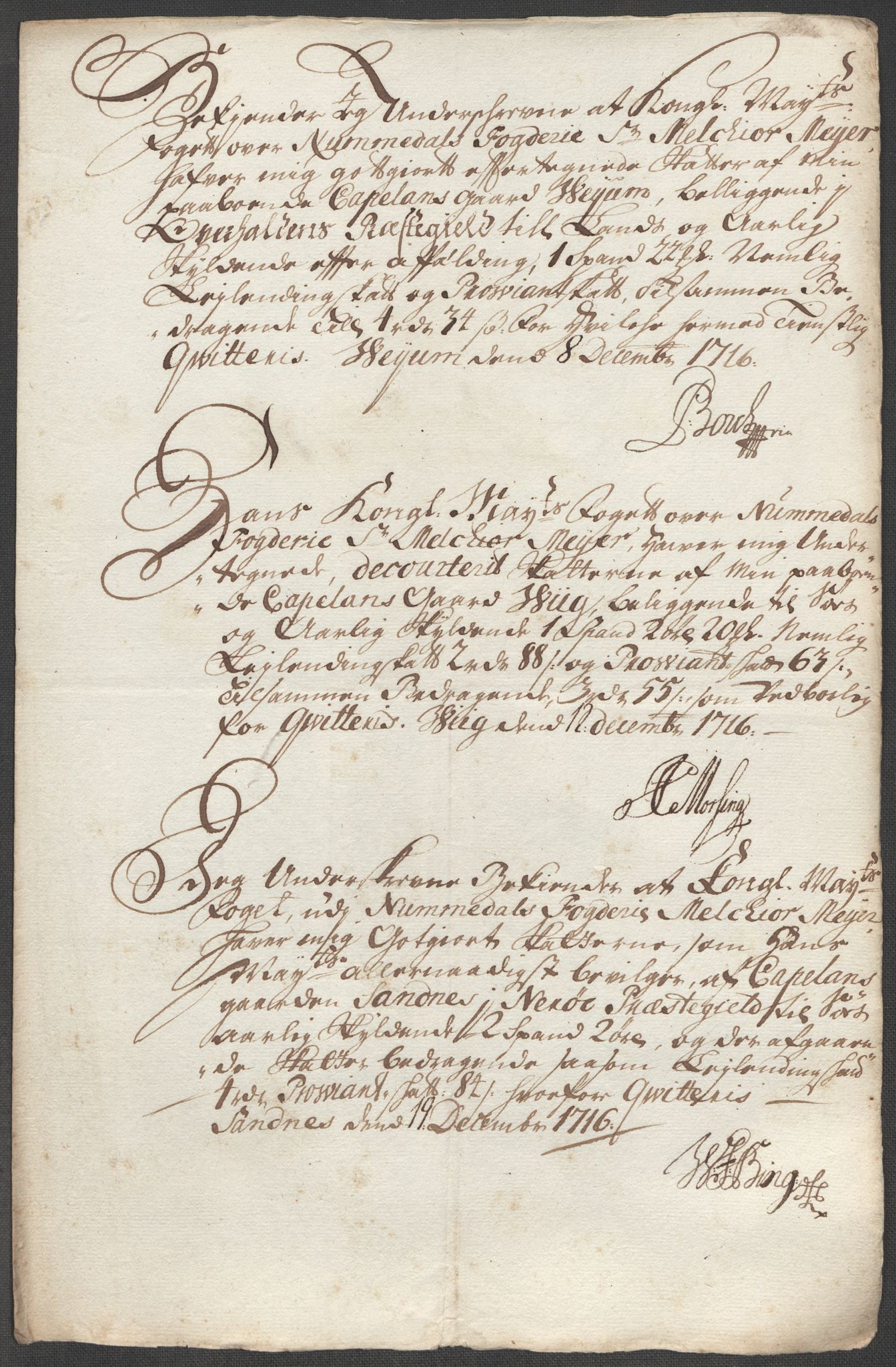 Rentekammeret inntil 1814, Reviderte regnskaper, Fogderegnskap, AV/RA-EA-4092/R64/L4437: Fogderegnskap Namdal, 1716, p. 187