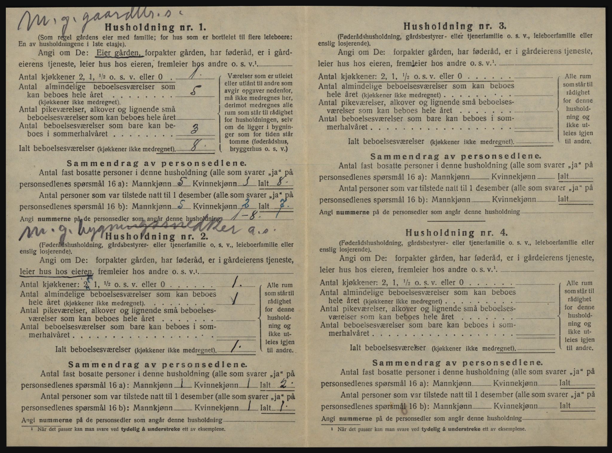 SAT, 1920 census for Haltdalen, 1920, p. 355