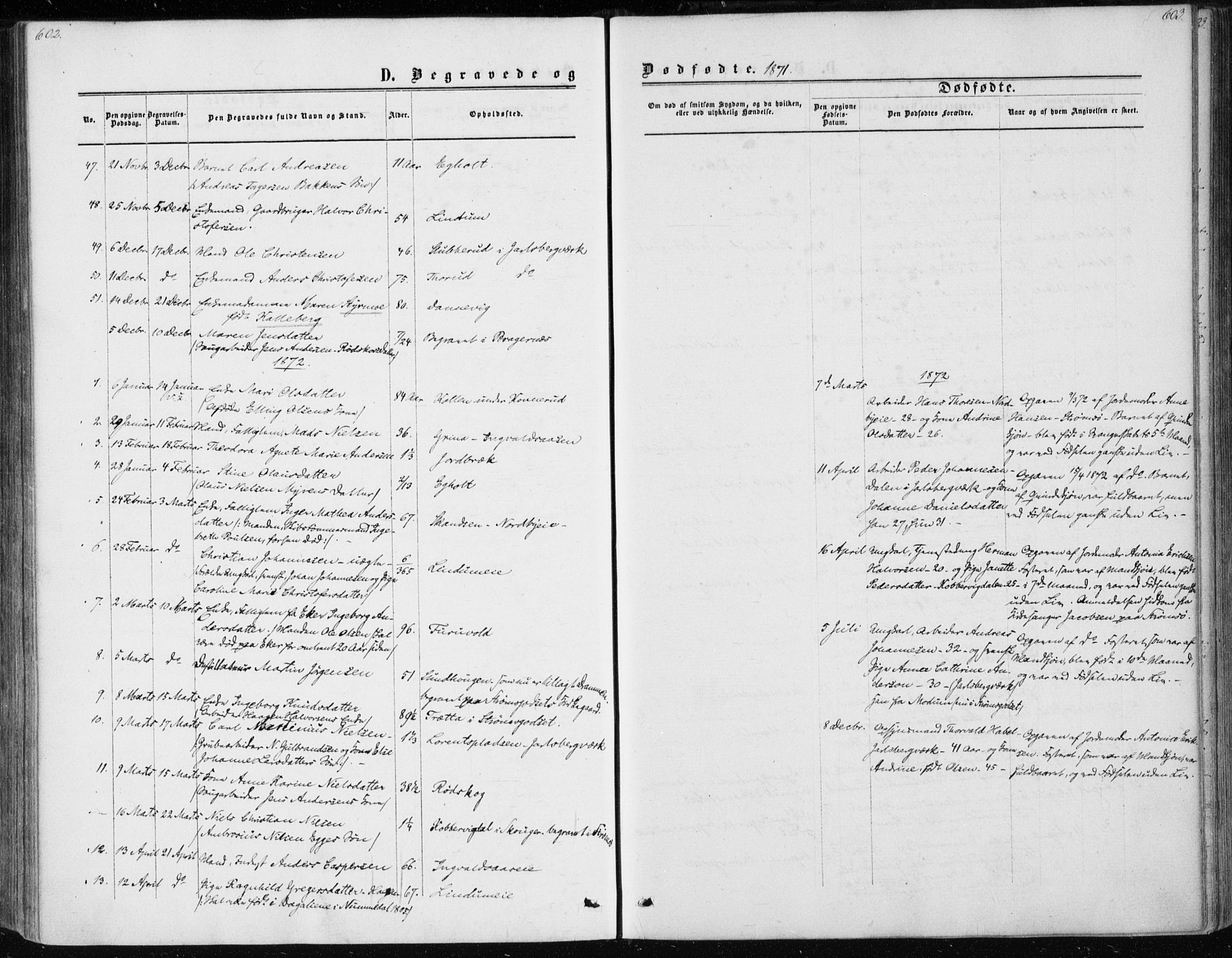 Skoger kirkebøker, SAKO/A-59/F/Fa/L0004: Parish register (official) no. I 4, 1862-1872, p. 602-603