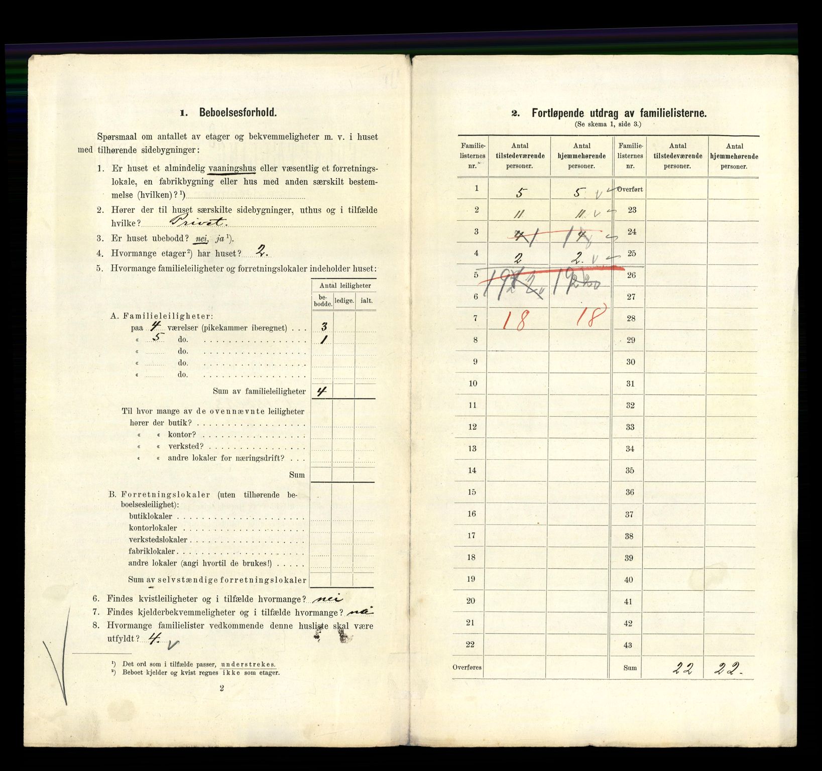 RA, 1910 census for Kristiania, 1910, p. 20320