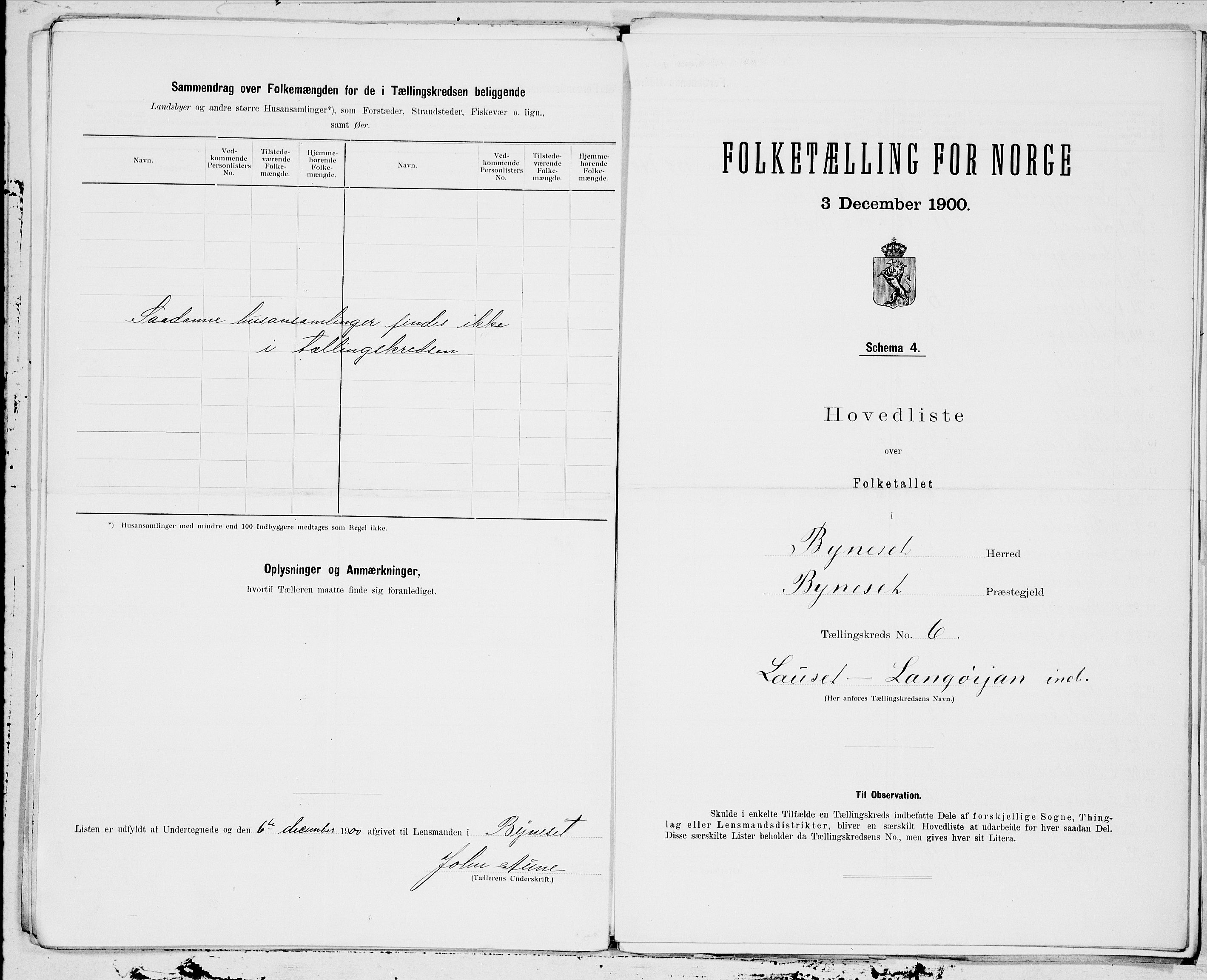 SAT, 1900 census for Byneset, 1900, p. 12