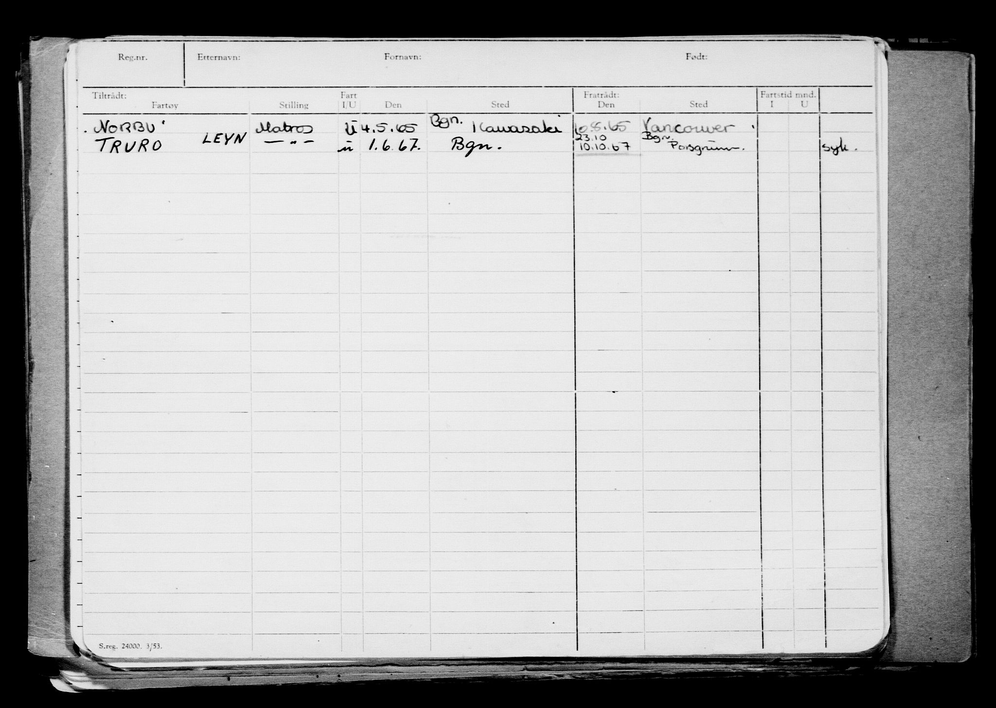 Direktoratet for sjømenn, AV/RA-S-3545/G/Gb/L0145: Hovedkort, 1917, p. 591