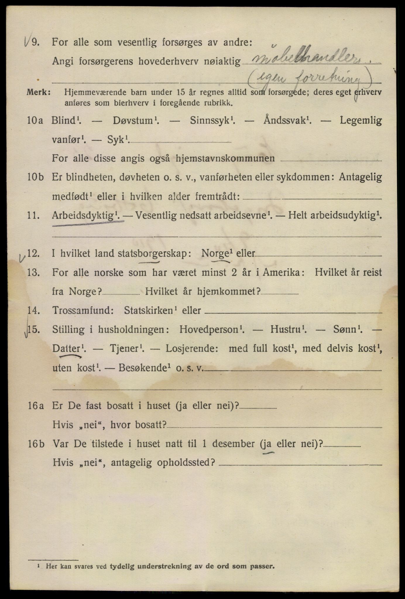 SAO, 1920 census for Kristiania, 1920, p. 224720