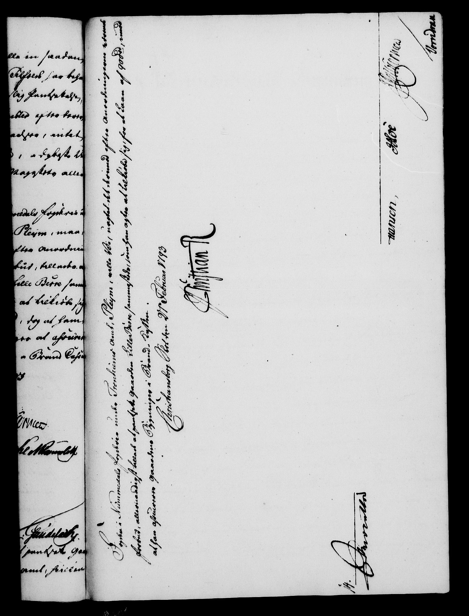 Rentekammeret, Kammerkanselliet, RA/EA-3111/G/Gf/Gfa/L0075: Norsk relasjons- og resolusjonsprotokoll (merket RK 52.75), 1793, p. 69
