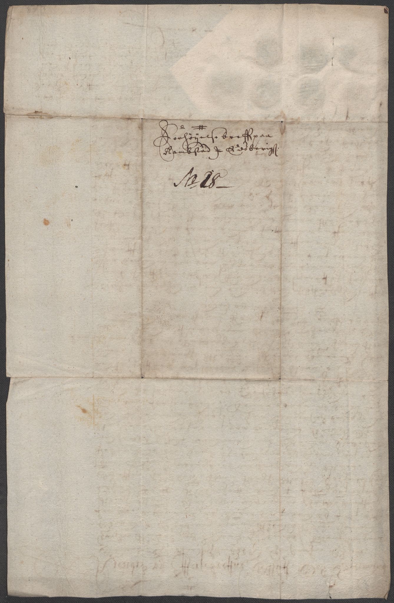 Riksarkivets diplomsamling, AV/RA-EA-5965/F15/L0004: Prestearkiv - Østfold, 1577-1709, p. 204