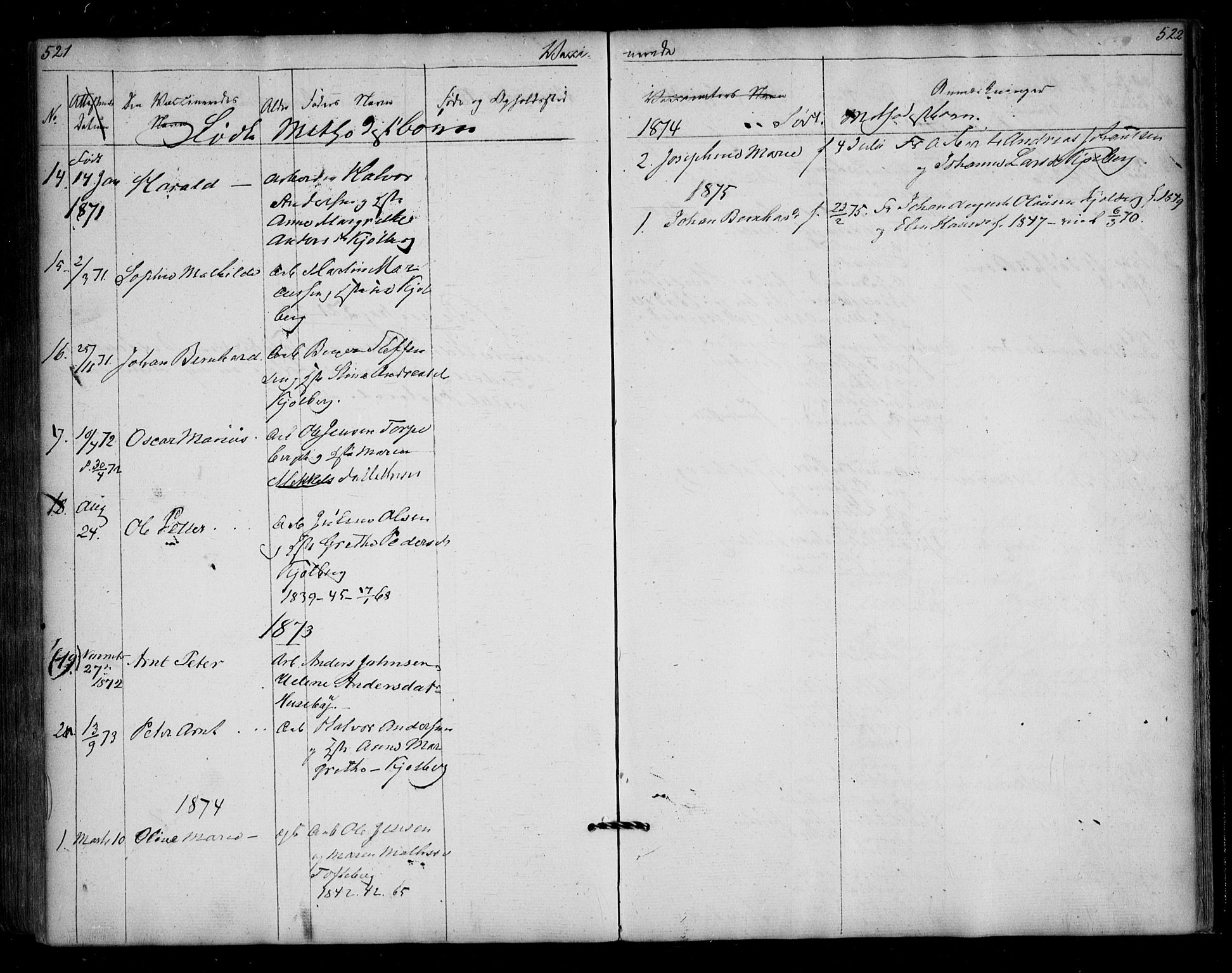 Borge prestekontor Kirkebøker, AV/SAO-A-10903/F/Fa/L0005: Parish register (official) no. I 5, 1848-1860, p. 521-522