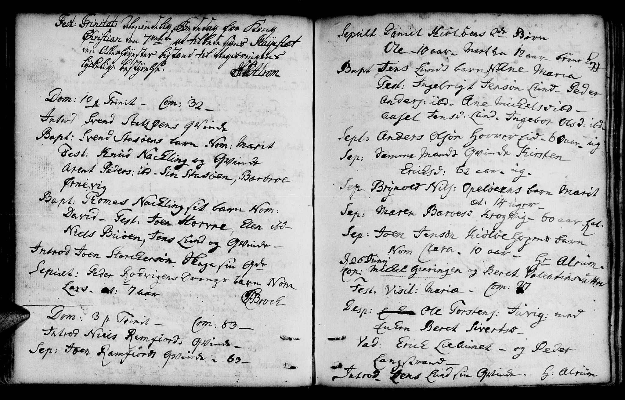 Ministerialprotokoller, klokkerbøker og fødselsregistre - Nord-Trøndelag, SAT/A-1458/780/L0632: Parish register (official) no. 780A01, 1736-1786