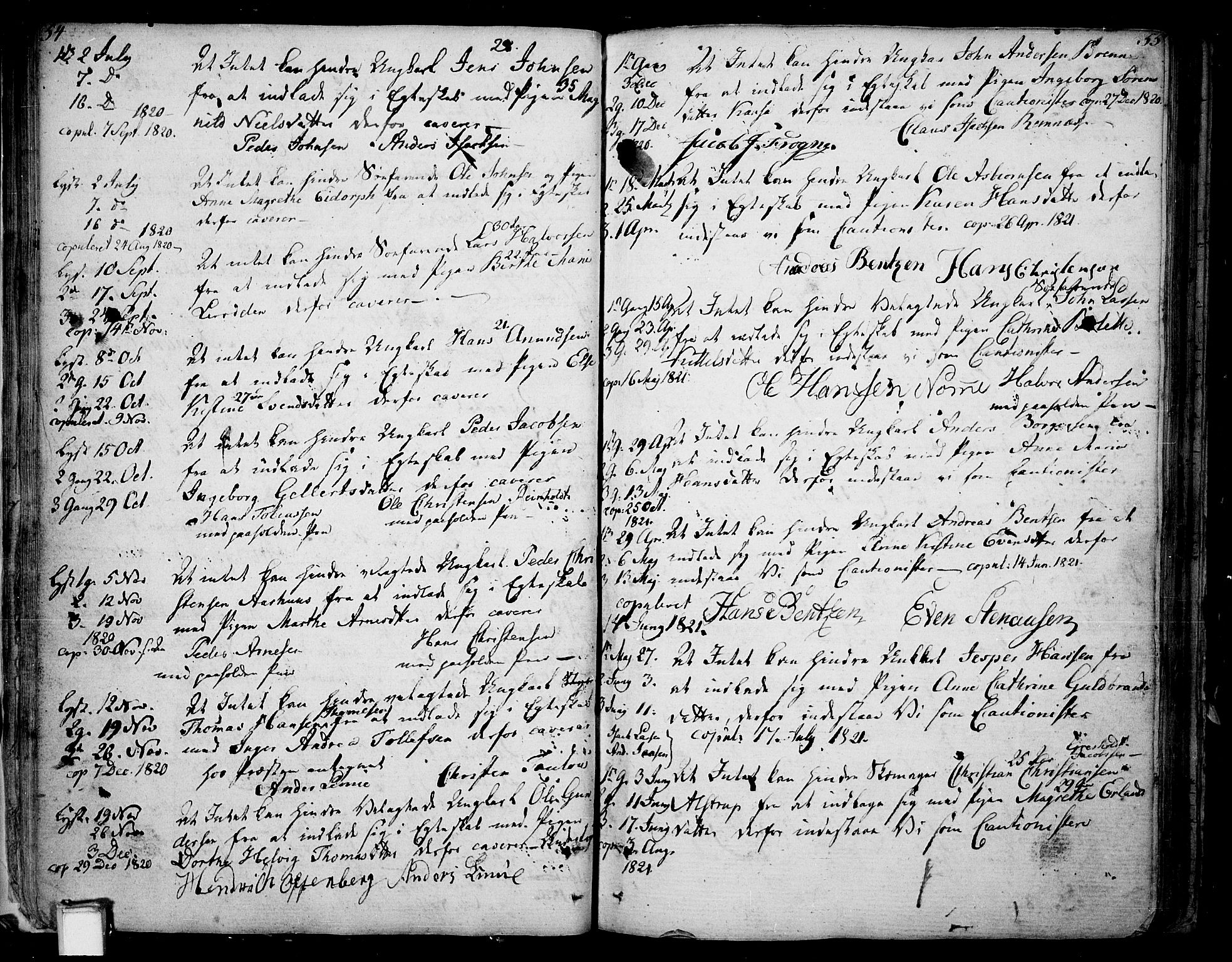Skien kirkebøker, SAKO/A-302/F/Fa/L0004: Parish register (official) no. 4, 1792-1814, p. 54-55