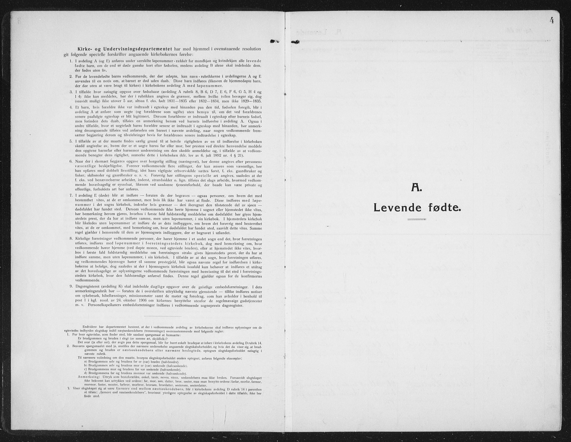 Ministerialprotokoller, klokkerbøker og fødselsregistre - Nord-Trøndelag, SAT/A-1458/742/L0413: Parish register (copy) no. 742C04, 1911-1938, p. 4