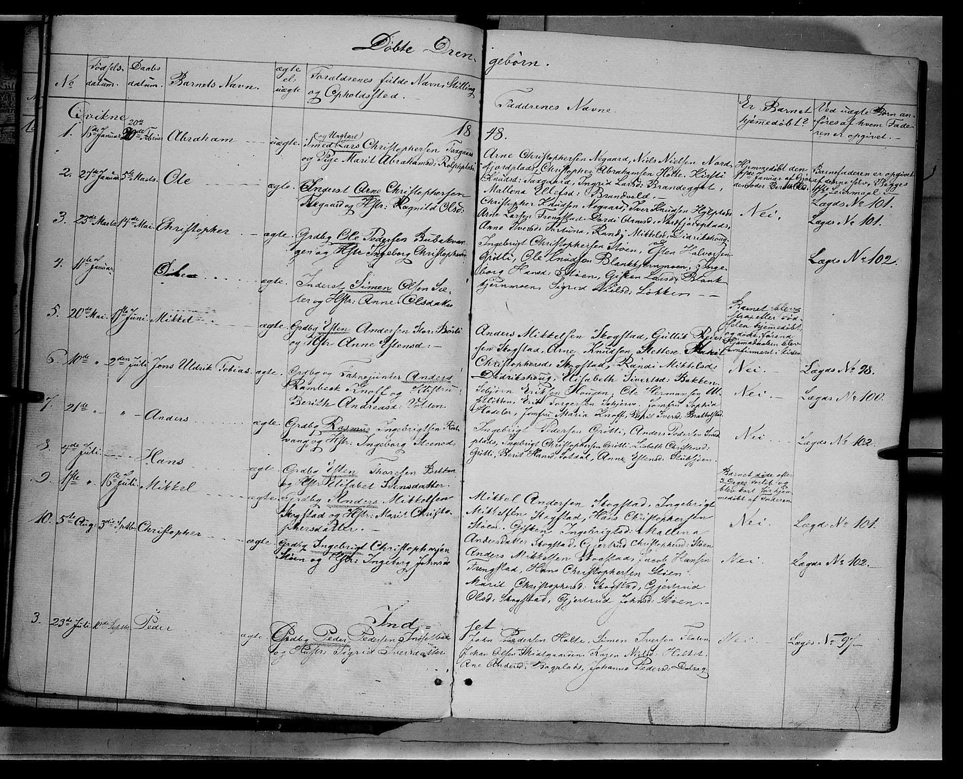 Kvikne prestekontor, AV/SAH-PREST-064/H/Ha/Haa/L0005: Parish register (official) no. 5, 1841-1862, p. 20