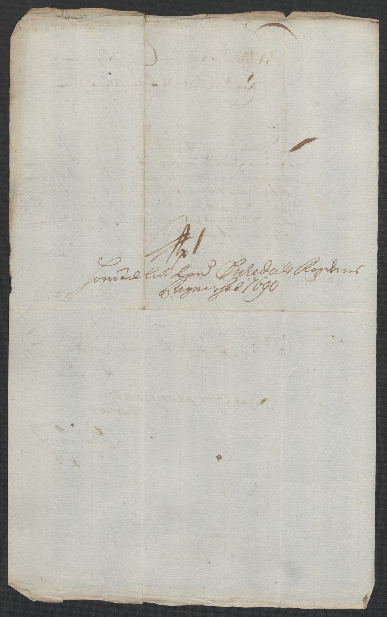 Rentekammeret inntil 1814, Reviderte regnskaper, Fogderegnskap, RA/EA-4092/R58/L3936: Fogderegnskap Orkdal, 1689-1690, p. 403