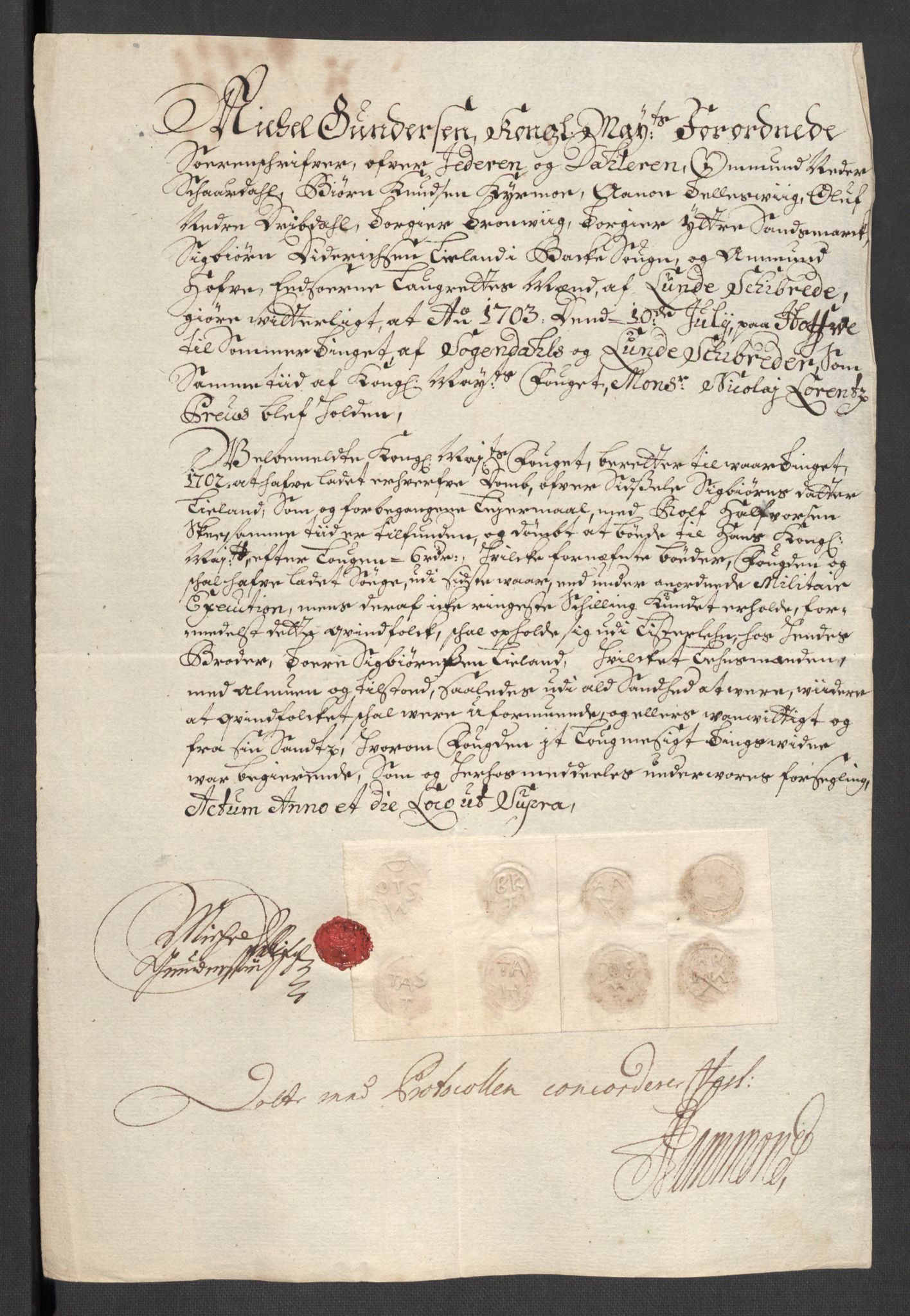 Rentekammeret inntil 1814, Reviderte regnskaper, Fogderegnskap, AV/RA-EA-4092/R46/L2732: Fogderegnskap Jæren og Dalane, 1703-1704, p. 321