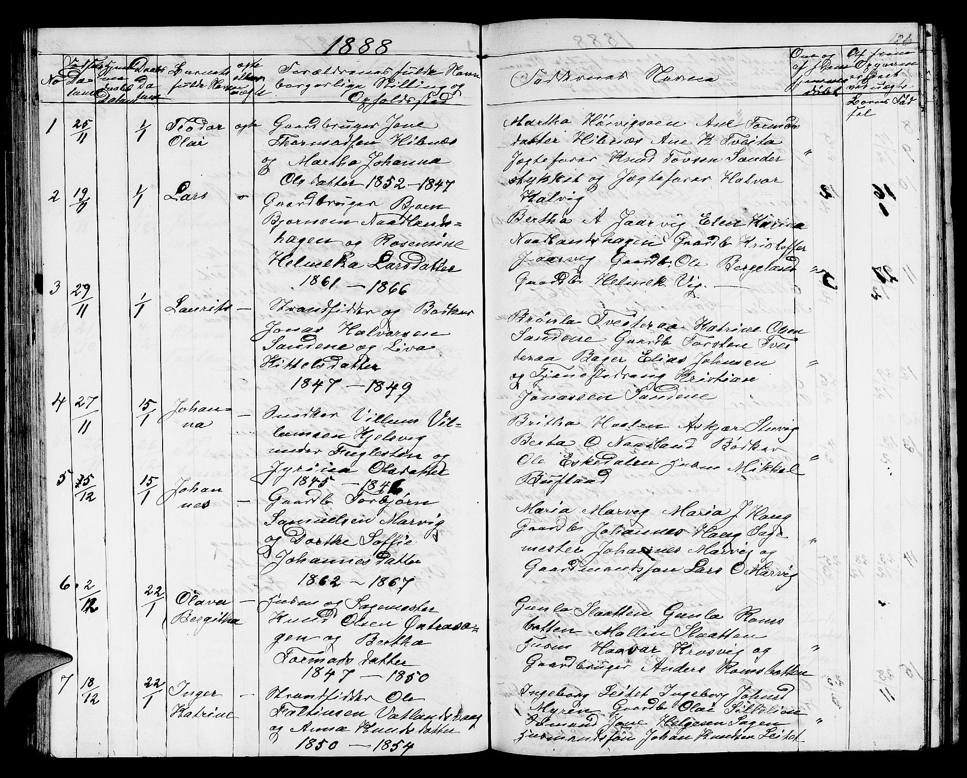 Jelsa sokneprestkontor, AV/SAST-A-101842/01/V: Parish register (copy) no. B 3, 1864-1890, p. 126