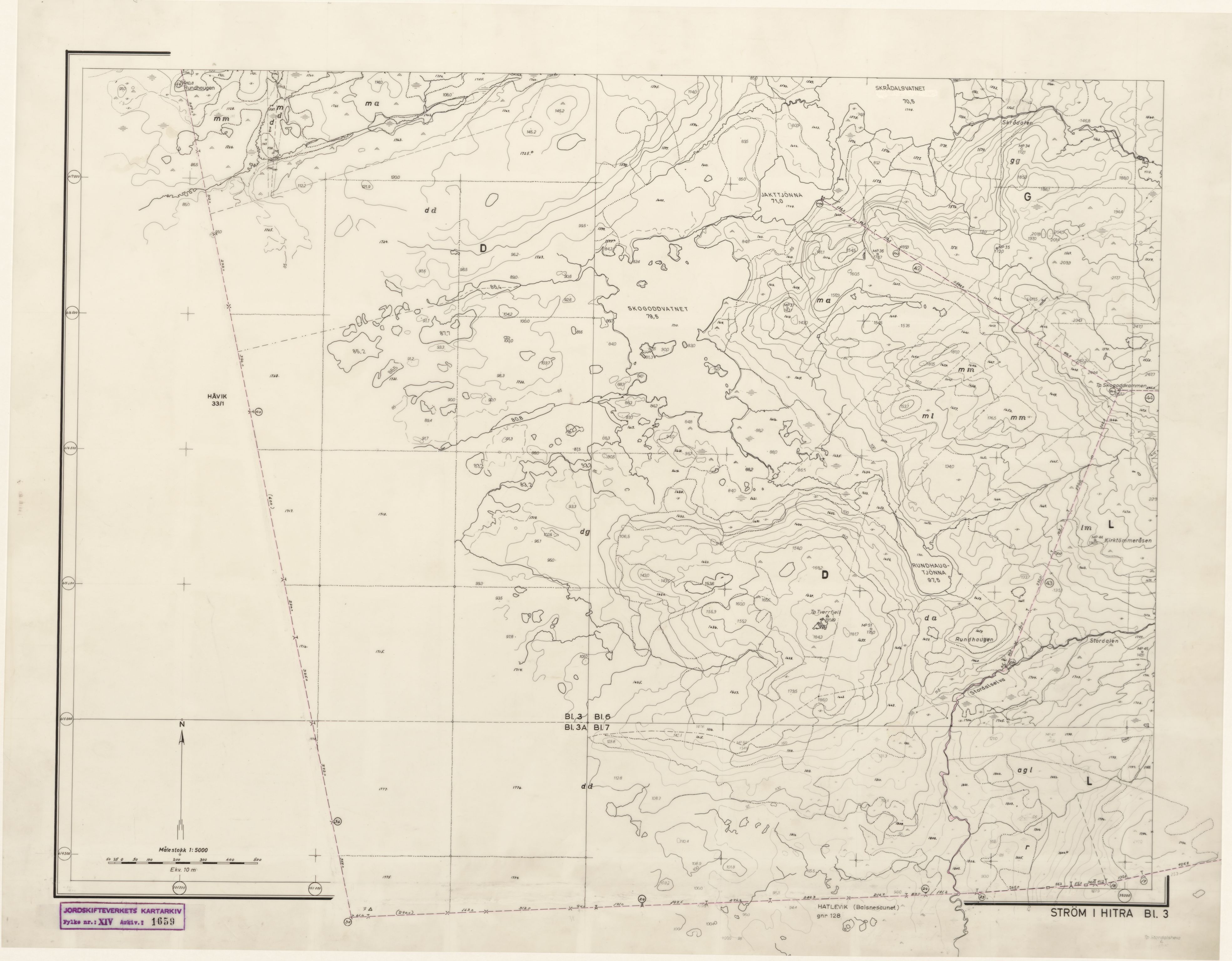 Jordskifteverkets kartarkiv, RA/S-3929/T, 1859-1988, p. 2599