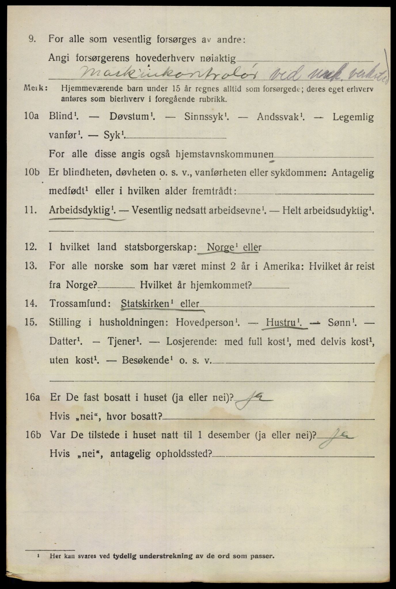 SAO, 1920 census for Lørenskog, 1920, p. 5755