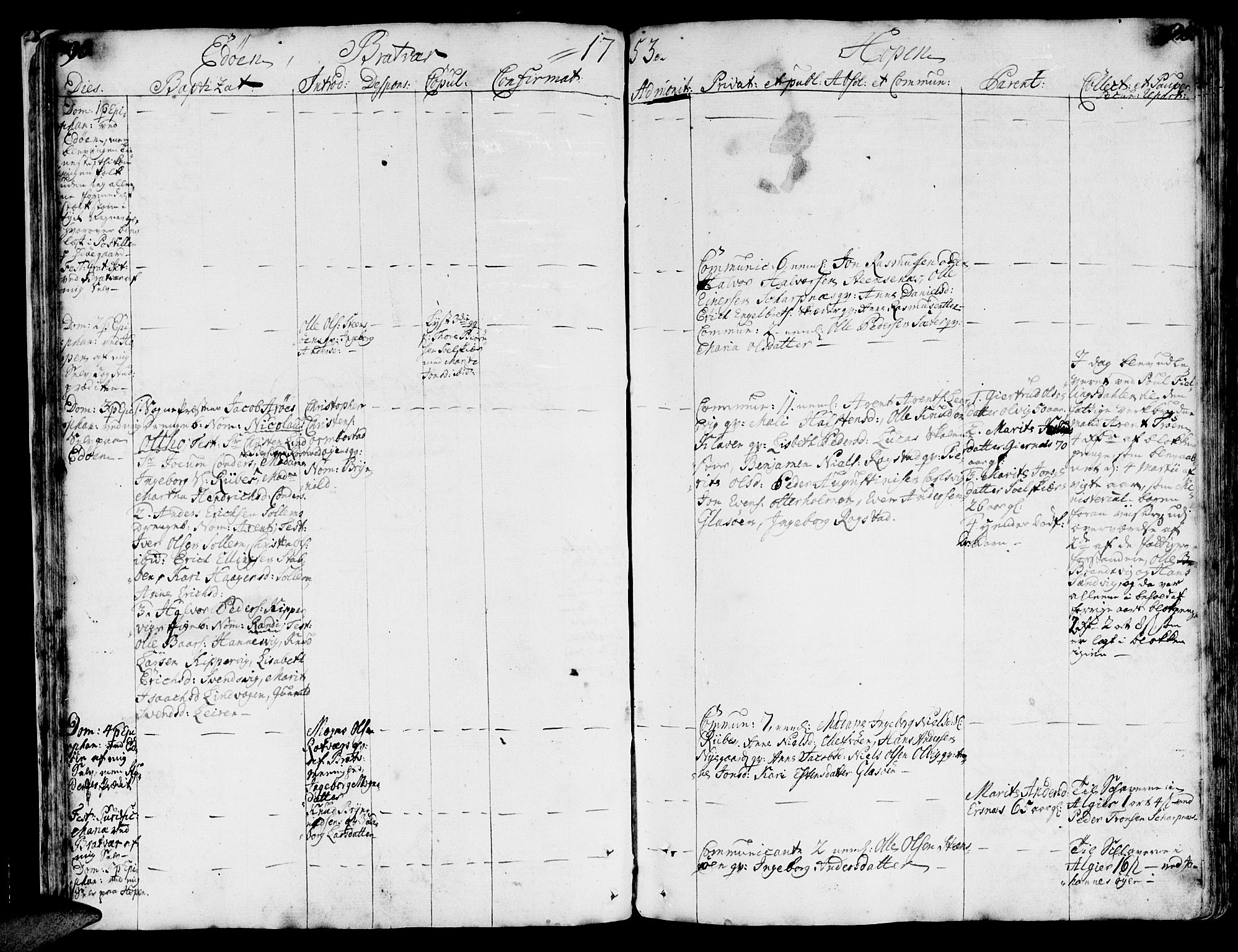 Ministerialprotokoller, klokkerbøker og fødselsregistre - Møre og Romsdal, AV/SAT-A-1454/581/L0931: Parish register (official) no. 581A01, 1751-1765, p. 90-91