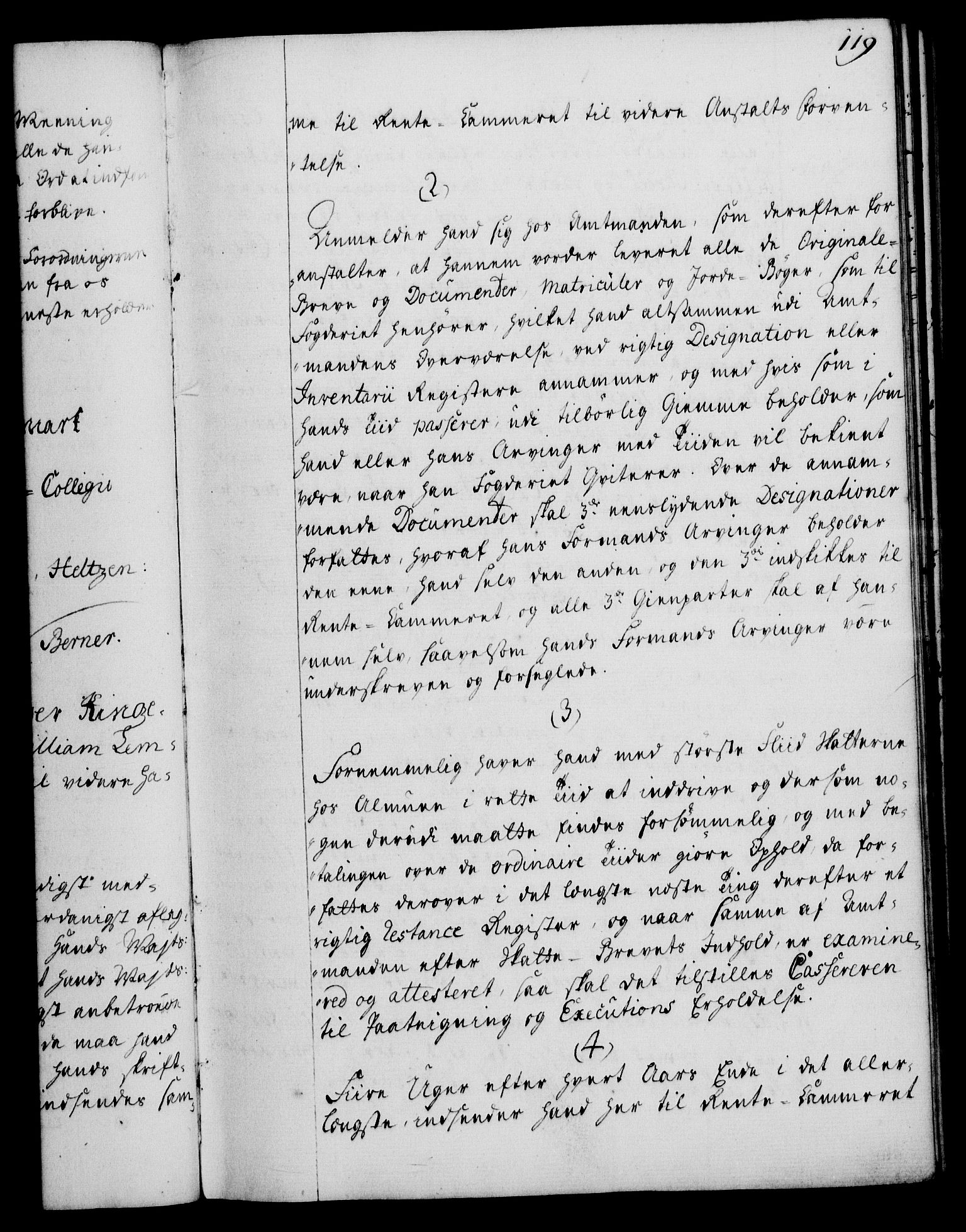 Rentekammeret, Kammerkanselliet, RA/EA-3111/G/Gg/Ggi/L0003: Norsk instruksjonsprotokoll med register (merket RK 53.36), 1751-1775, p. 119