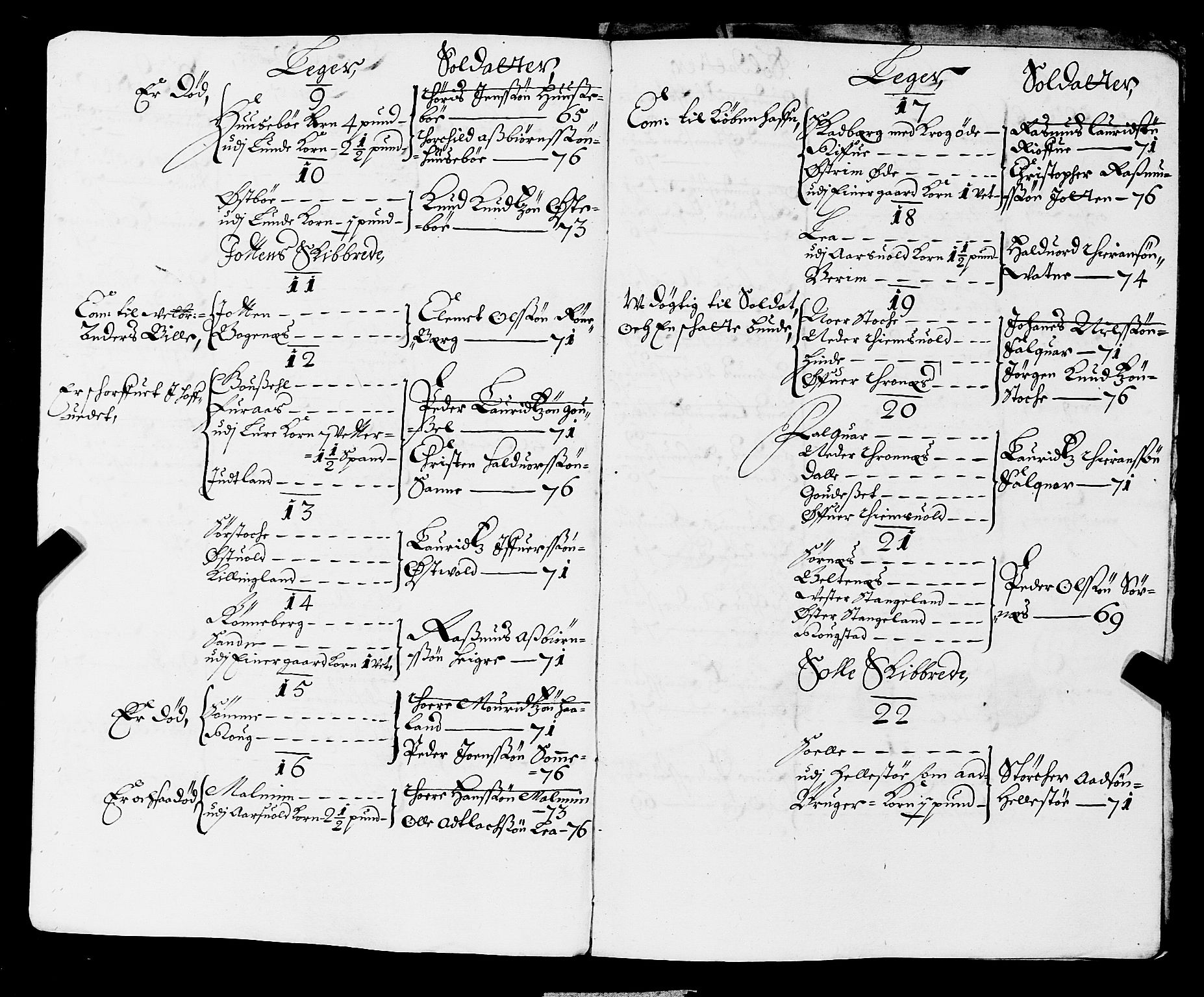 Fylkesmannen i Rogaland, AV/SAST-A-101928/99/3/325/325CA/L0003: MILITÆRE MANNTALL/LEGDSRULLER: RYFYLKE, JÆREN OG DALANE FOGDERI, 1671-1680, p. 191