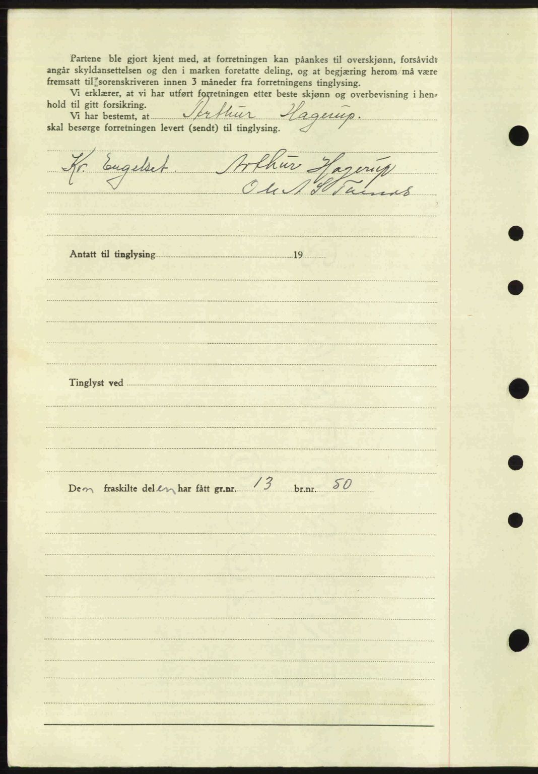 Romsdal sorenskriveri, SAT/A-4149/1/2/2C: Mortgage book no. A19, 1946-1946, Diary no: : 912/1946