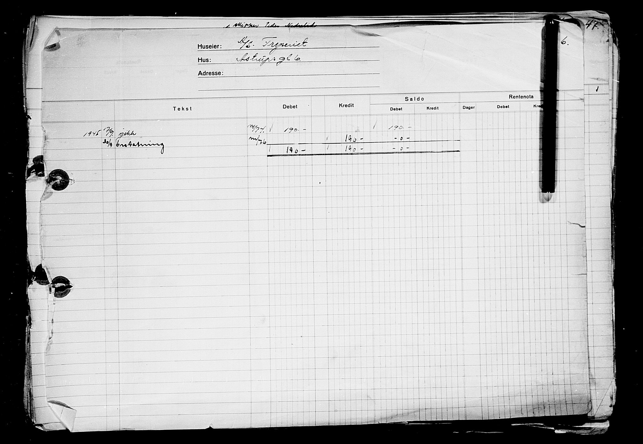 Krigsskadetrygdene for bygninger og løsøre, AV/RA-S-1548/V/L0014: --, 1940-1945, p. 283