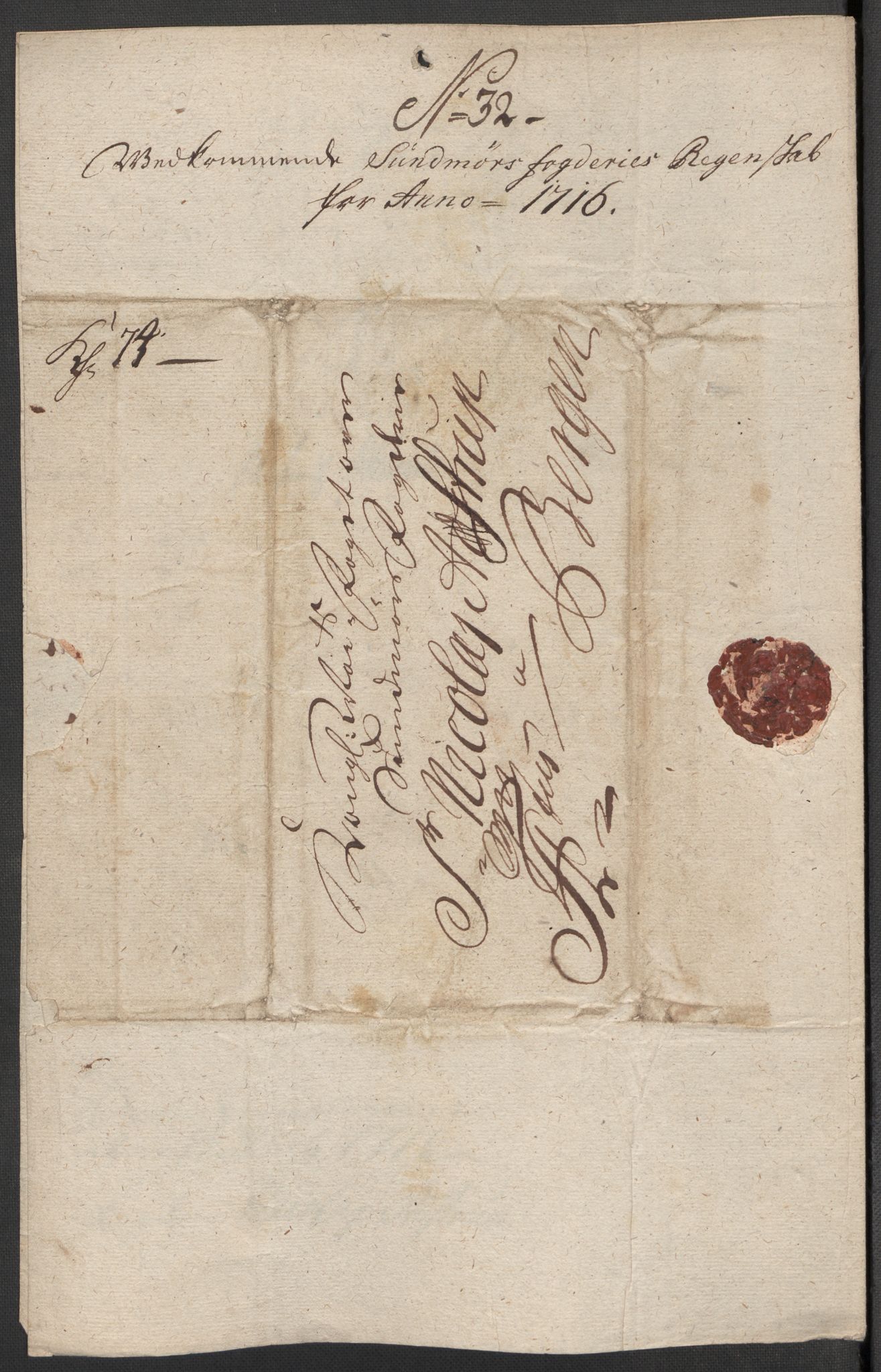 Rentekammeret inntil 1814, Reviderte regnskaper, Fogderegnskap, AV/RA-EA-4092/R54/L3568: Fogderegnskap Sunnmøre, 1716, p. 170