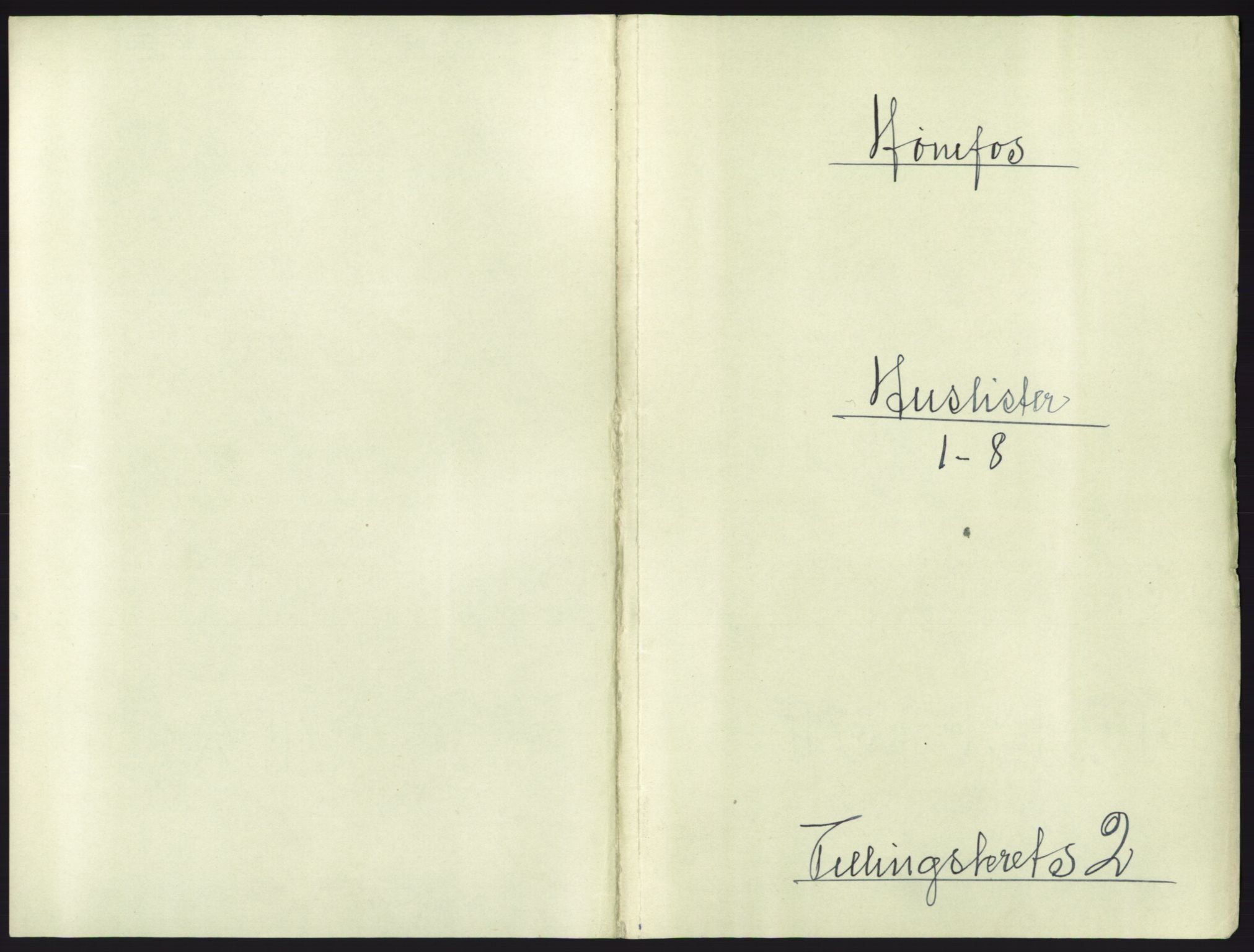 RA, 1891 census for 0601 Hønefoss, 1891, p. 85