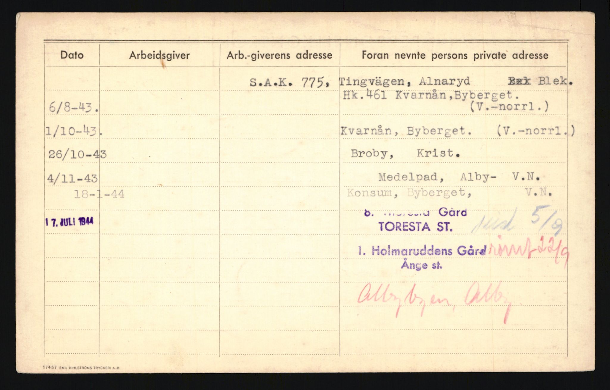 Forsvaret, Troms infanteriregiment nr. 16, AV/RA-RAFA-3146/P/Pa/L0024/0001: Rulleblad / Rulleblad for regimentets menige mannskaper, årsklasse 1940, 1940, p. 71