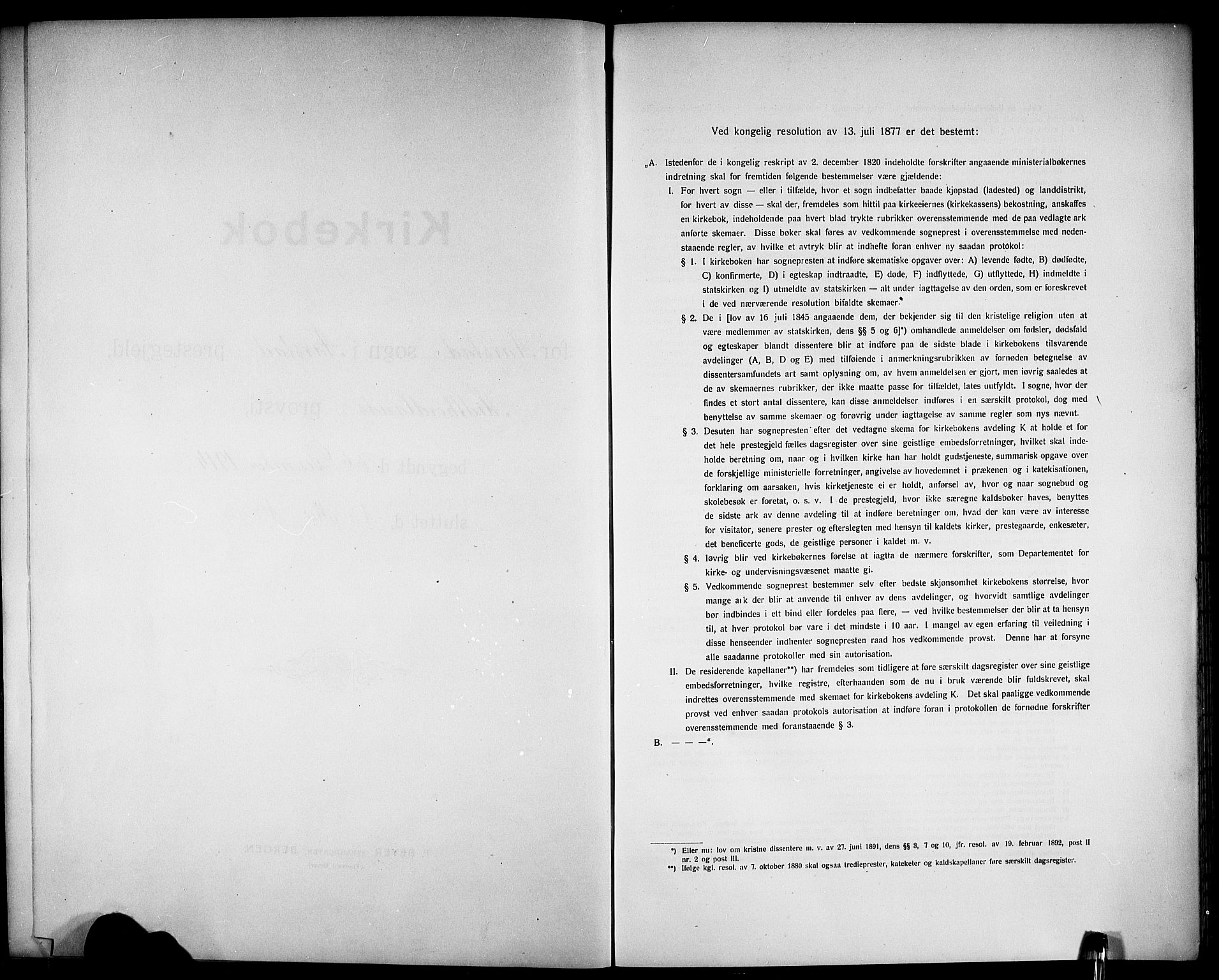 Årstad Sokneprestembete, AV/SAB-A-79301/H/Hab/L0013: Parish register (copy) no. B 3, 1914-1923