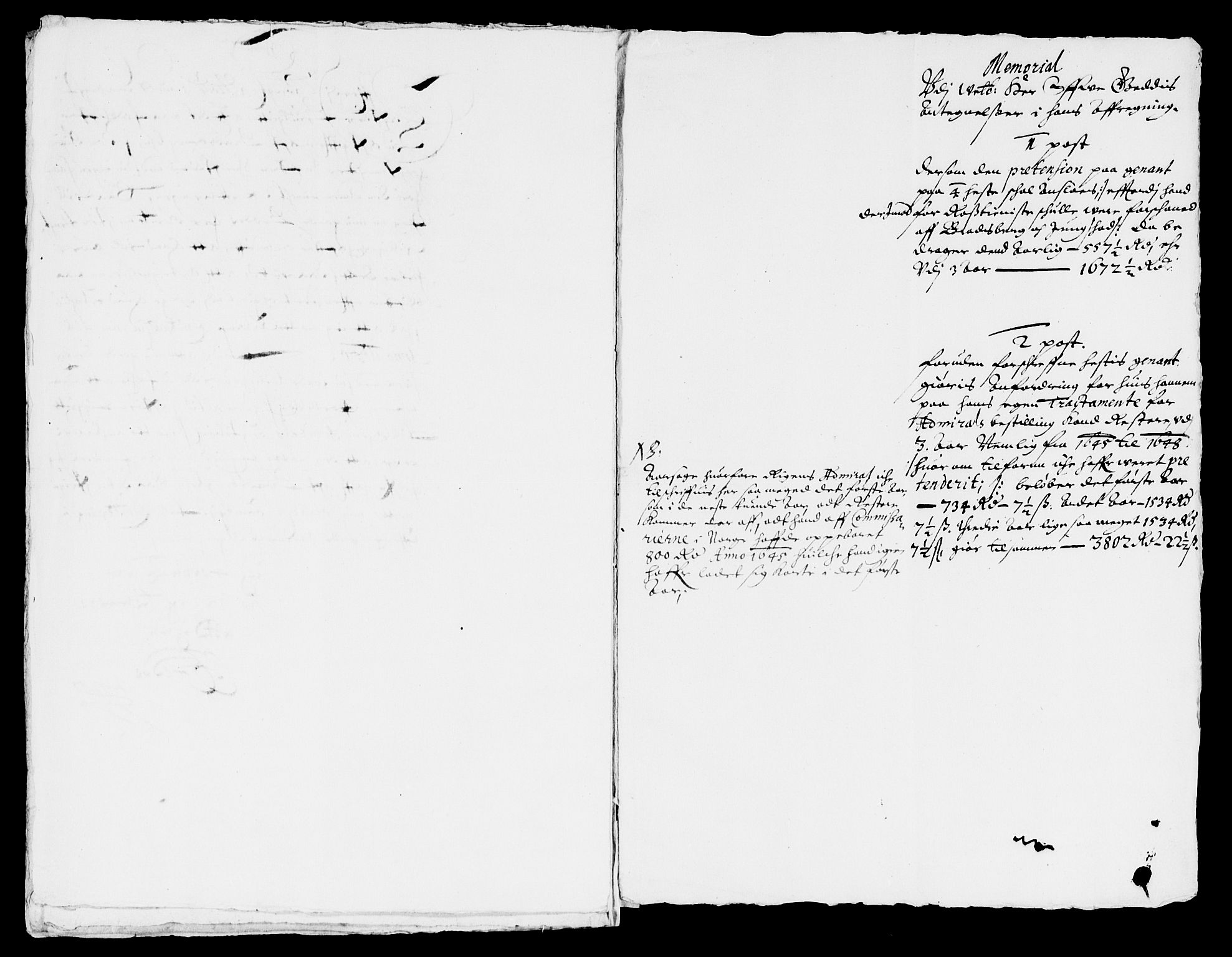 Rentekammeret inntil 1814, Reviderte regnskaper, Lensregnskaper, AV/RA-EA-5023/R/Rb/Rbp/L0036: Bratsberg len, 1649-1651