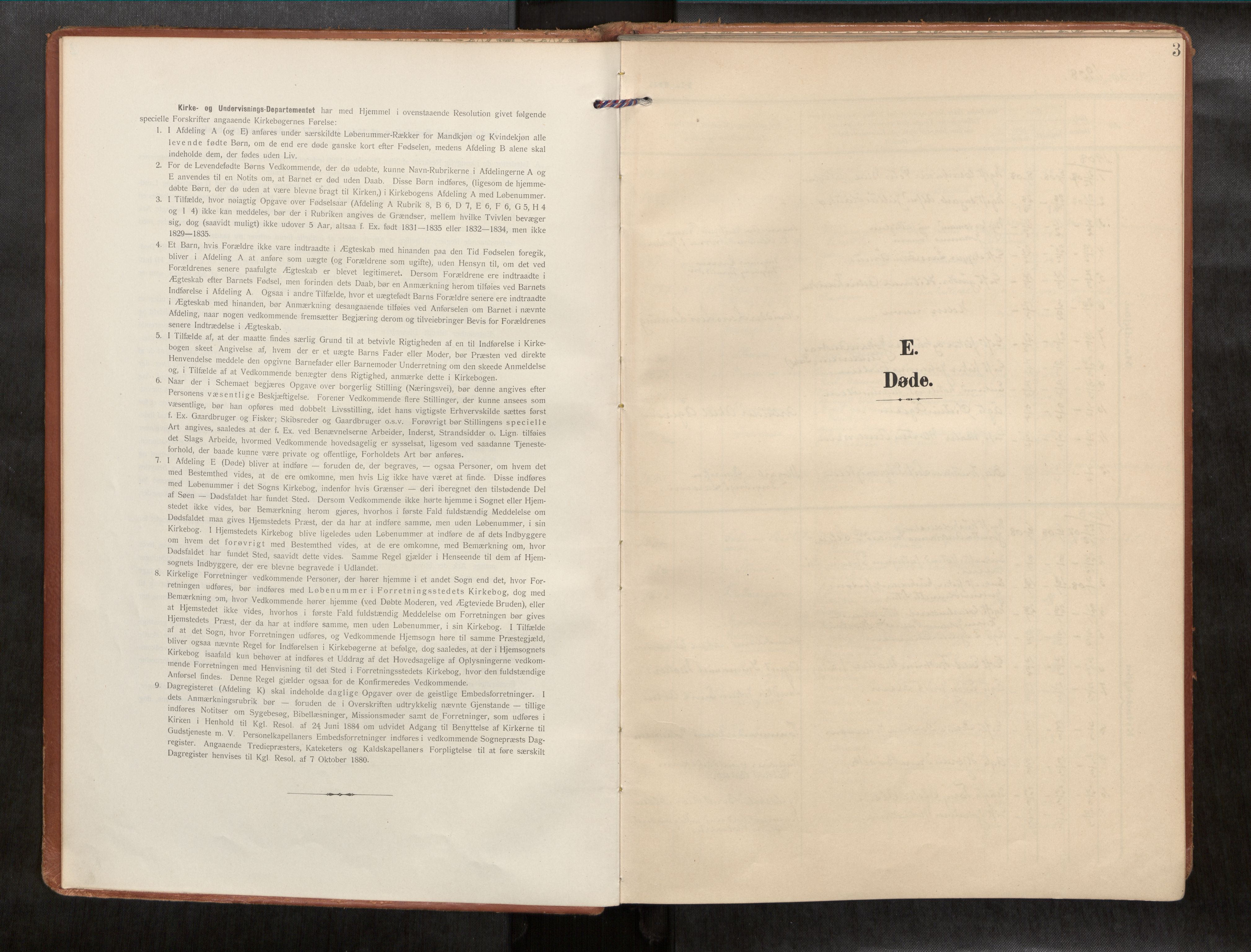 Ministerialprotokoller, klokkerbøker og fødselsregistre - Nord-Trøndelag, SAT/A-1458/768/L0579b: Parish register (official) no. 768A15, 1908-1945, p. 3