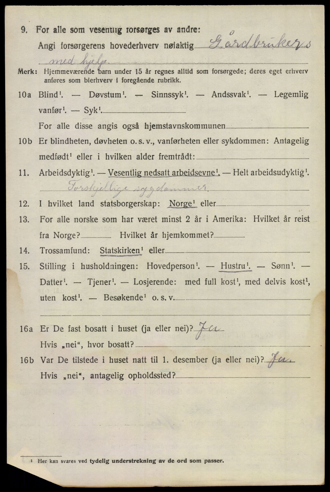 SAO, 1920 census for Lørenskog, 1920, p. 6279