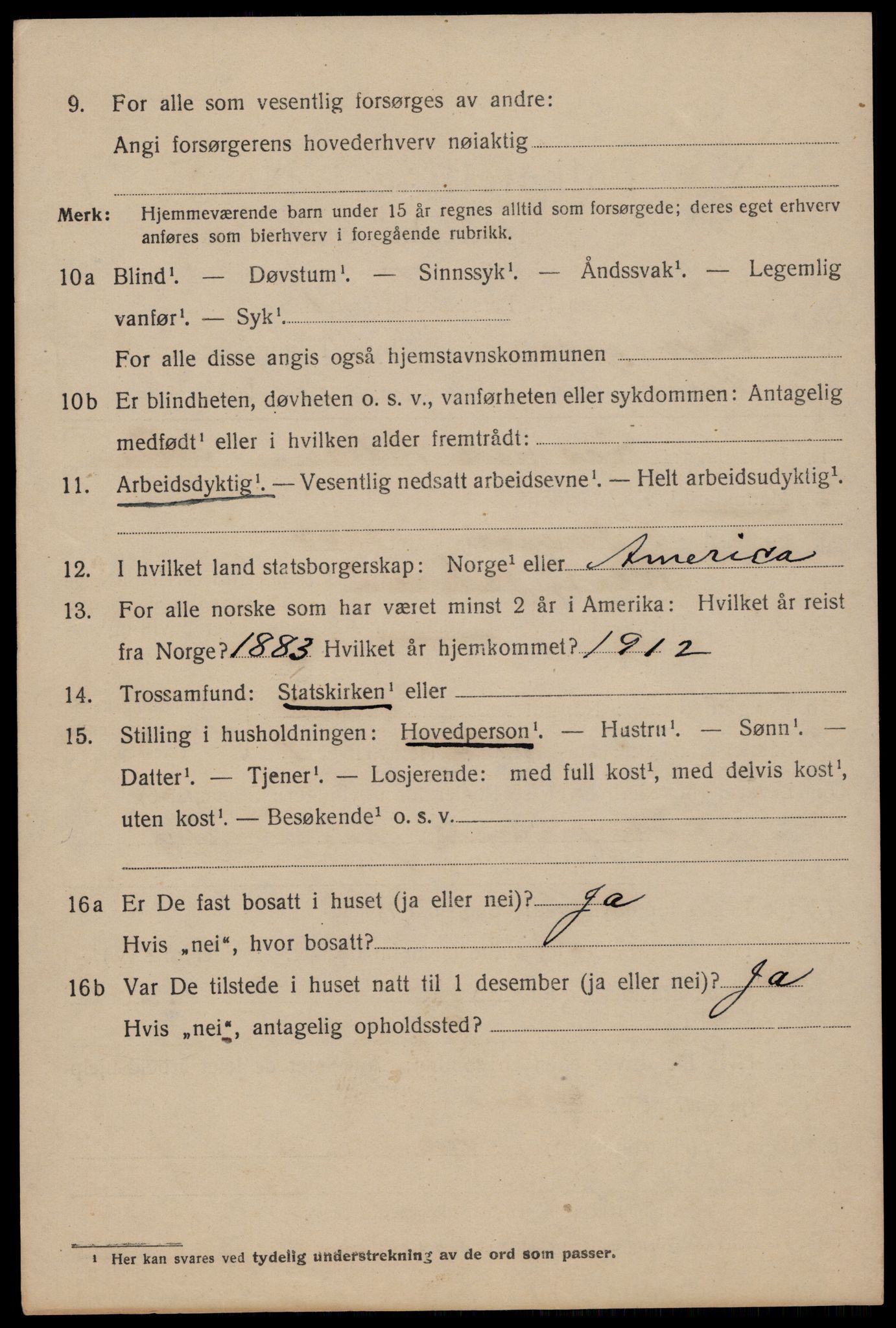 SAST, 1920 census for Stavanger, 1920, p. 80755