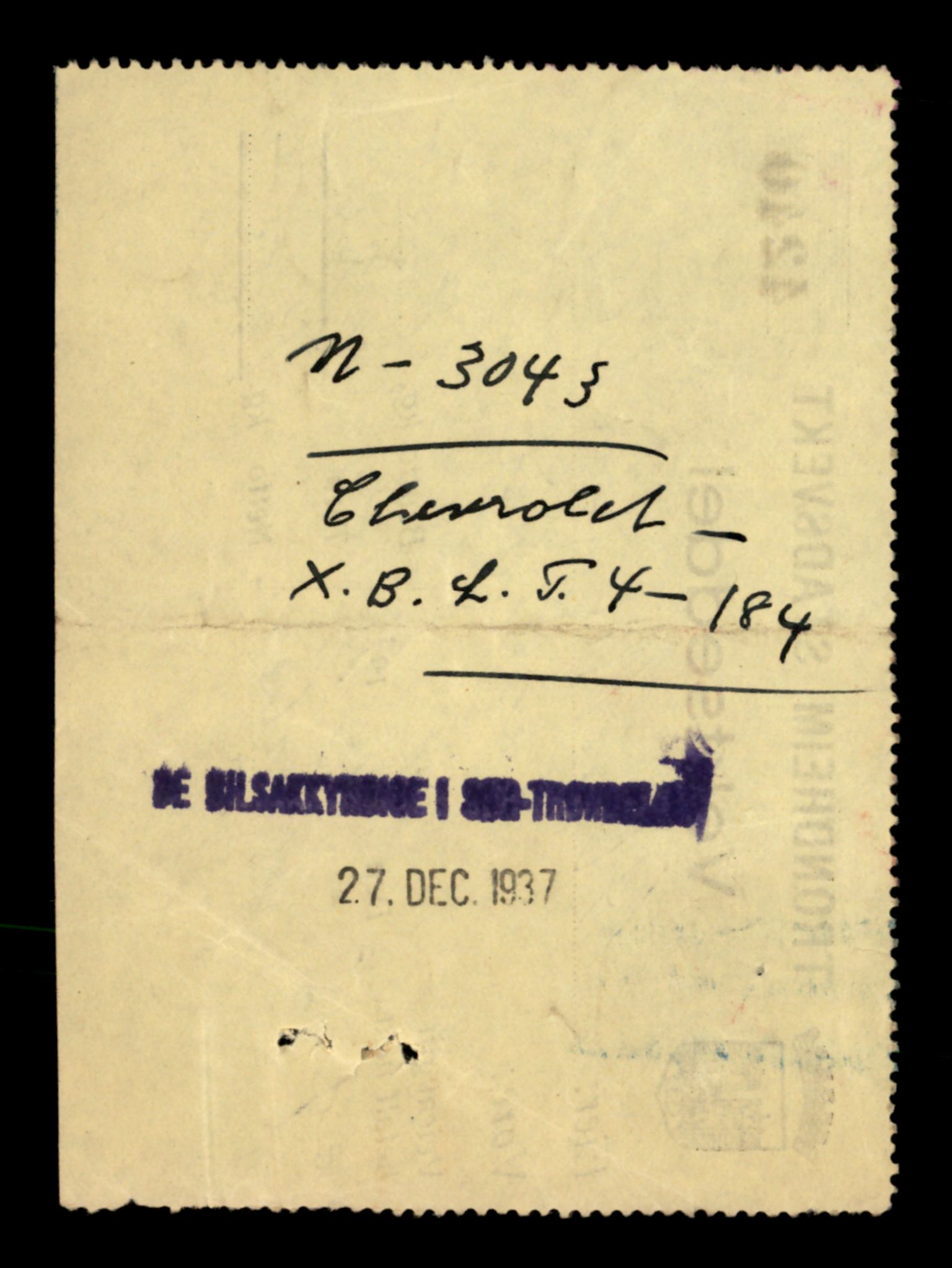 Møre og Romsdal vegkontor - Ålesund trafikkstasjon, AV/SAT-A-4099/F/Fe/L0034: Registreringskort for kjøretøy T 12500 - T 12652, 1927-1998, p. 2308