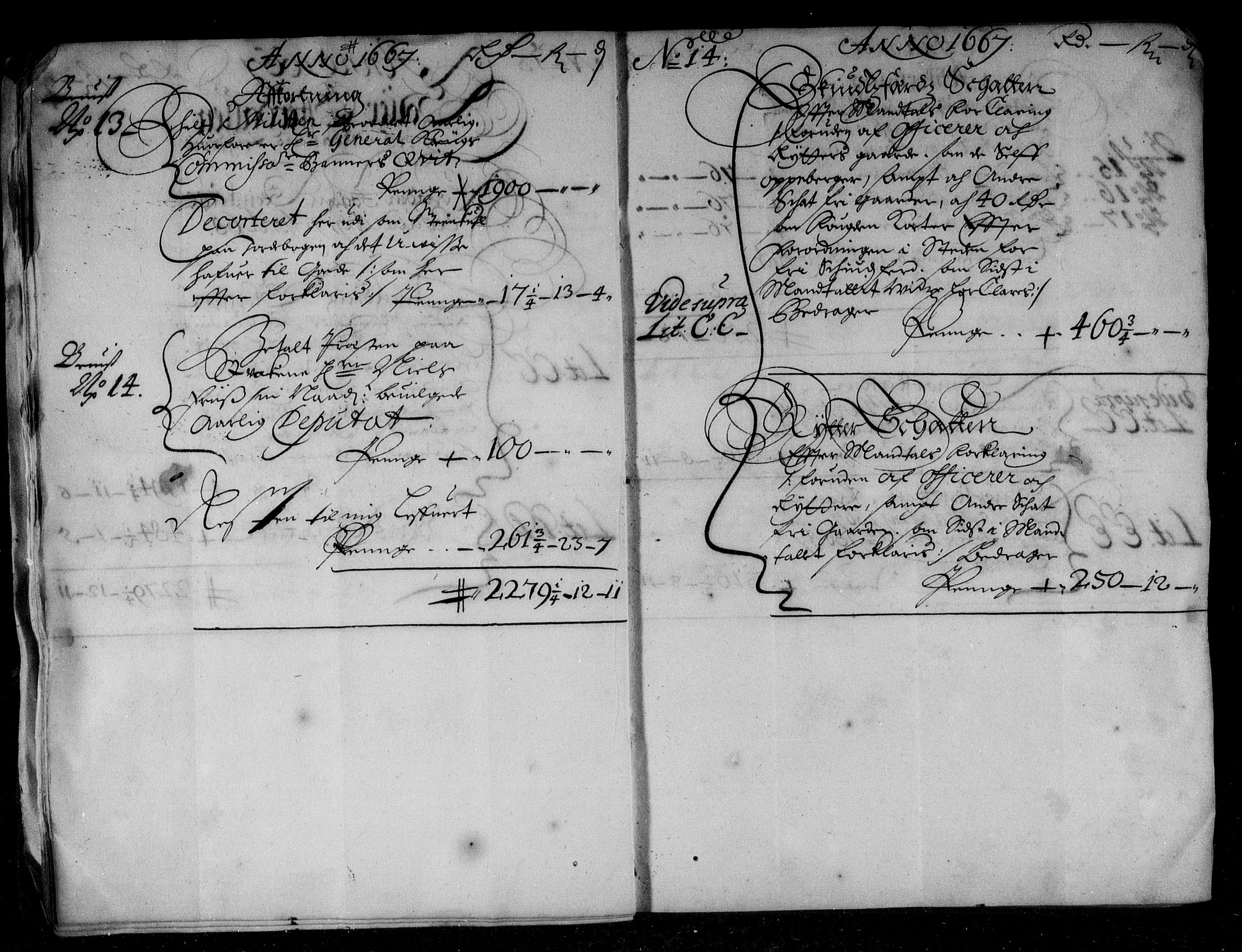 Rentekammeret inntil 1814, Reviderte regnskaper, Stiftamtstueregnskaper, Landkommissariatet på Akershus og Akershus stiftamt, AV/RA-EA-5869/R/Rb/L0044: Akershus stiftamt, 1667