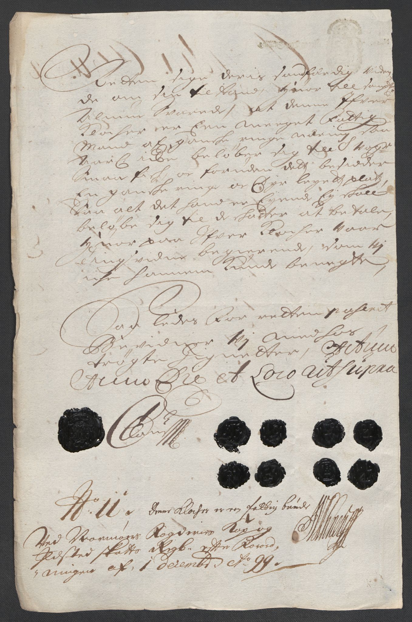 Rentekammeret inntil 1814, Reviderte regnskaper, Fogderegnskap, AV/RA-EA-4092/R56/L3738: Fogderegnskap Nordmøre, 1699, p. 189