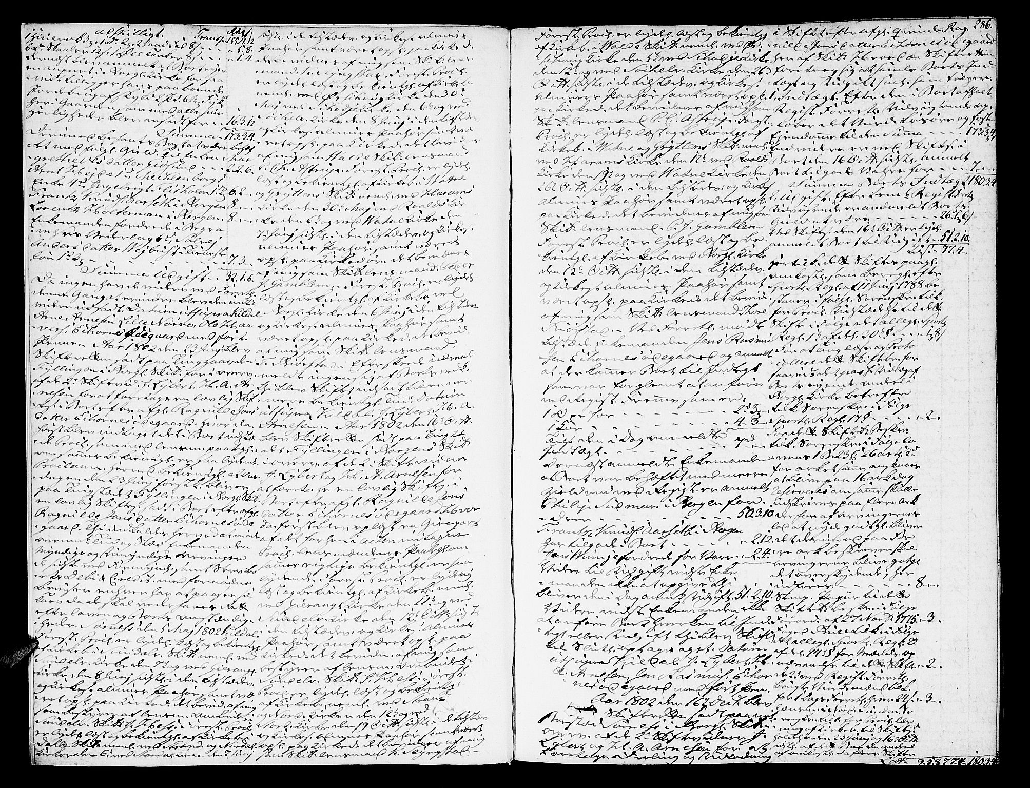 Nordre Sunnmøre sorenskriveri, AV/SAT-A-0006/1/3/3A/L0002: Skifteprotokoll 1B, 1802-1803, p. 285b-286a
