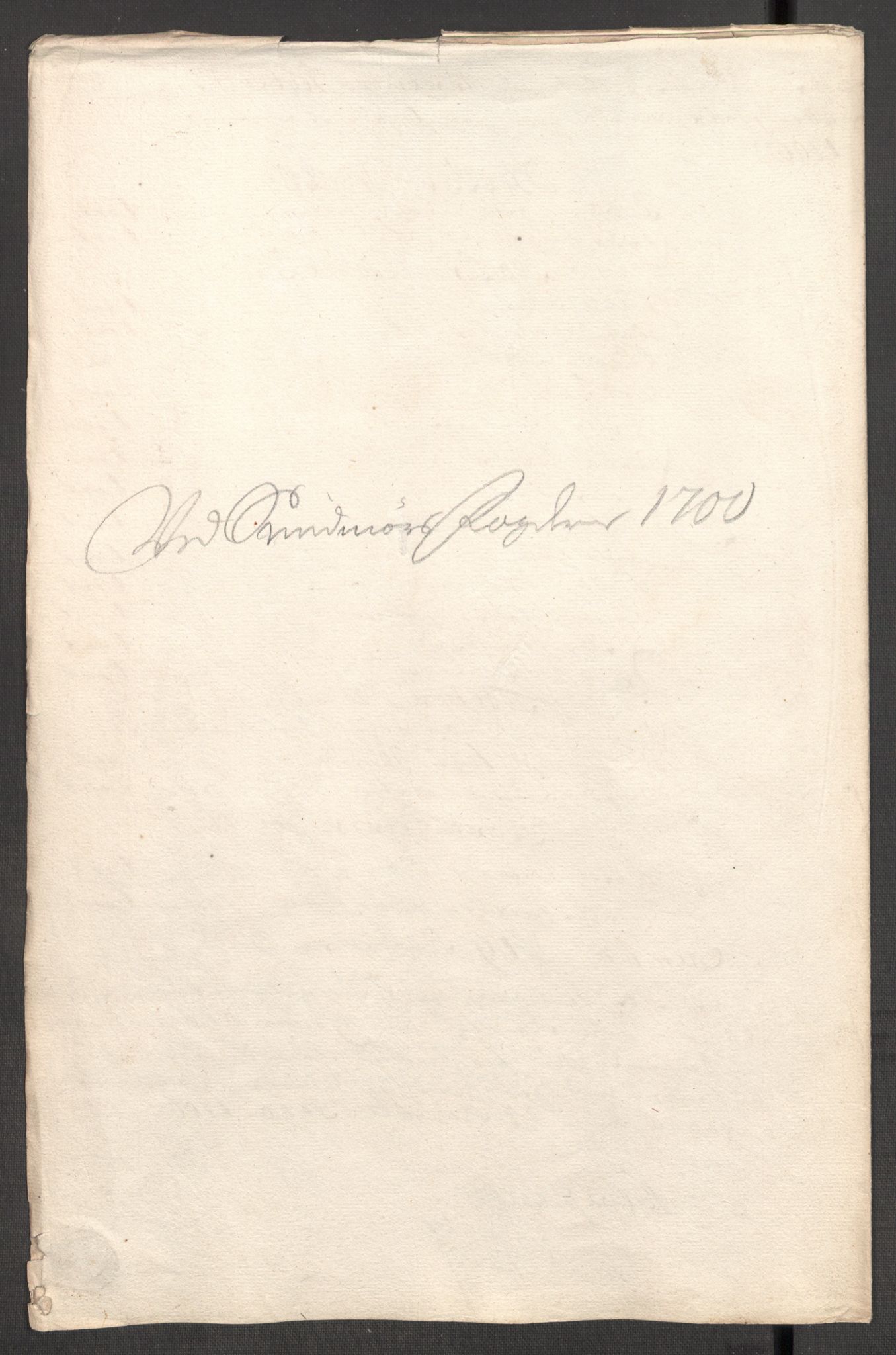 Rentekammeret inntil 1814, Reviderte regnskaper, Fogderegnskap, AV/RA-EA-4092/R54/L3558: Fogderegnskap Sunnmøre, 1700-1701, p. 75