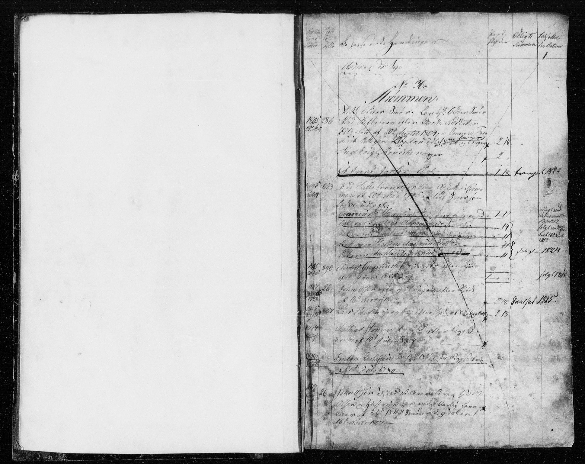 Sunnfjord tingrett, SAB/A-3201/1/G/Ga/Gaa/L0002: Mortgage register no. II.A.a.2, 1800-1825, p. 1
