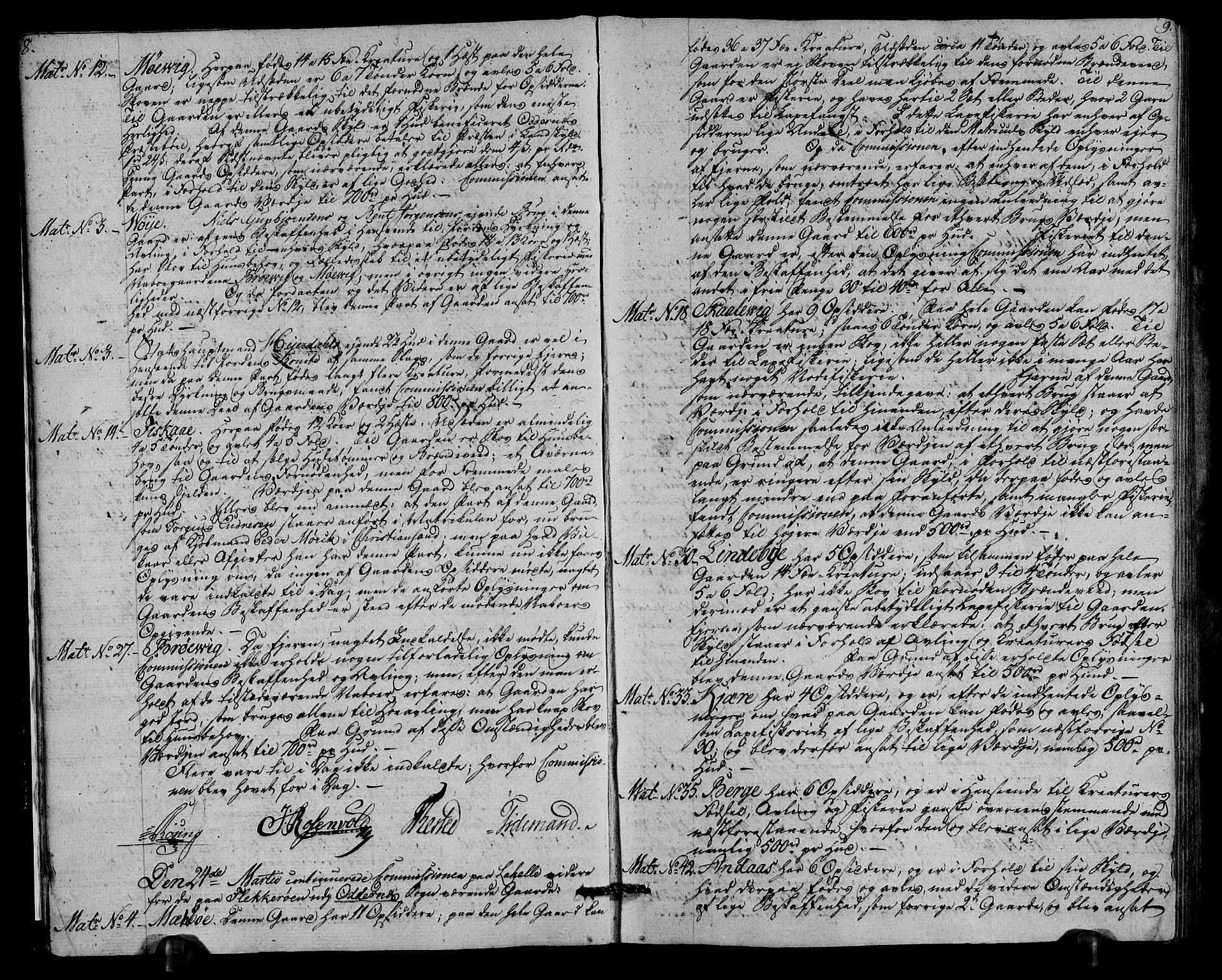 Rentekammeret inntil 1814, Realistisk ordnet avdeling, RA/EA-4070/N/Ne/Nea/L0086: Mandal fogderi. Deliberasjonsprotokoll, 1803, p. 6