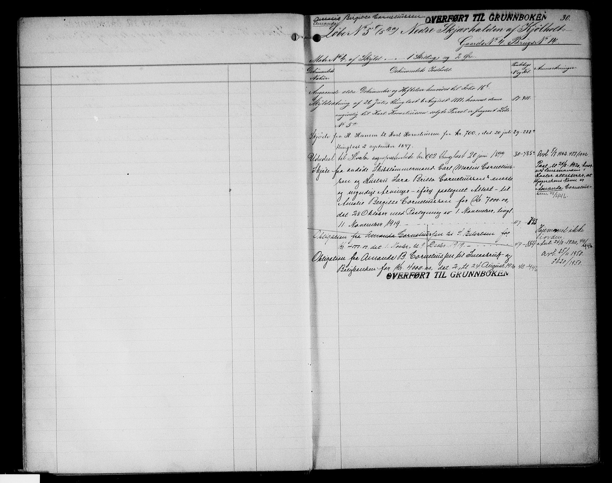 Onsøy sorenskriveri, AV/SAO-A-10474/G/Gb/Gbc/L0001a: Mortgage register no. III 1a, 1887, p. 30