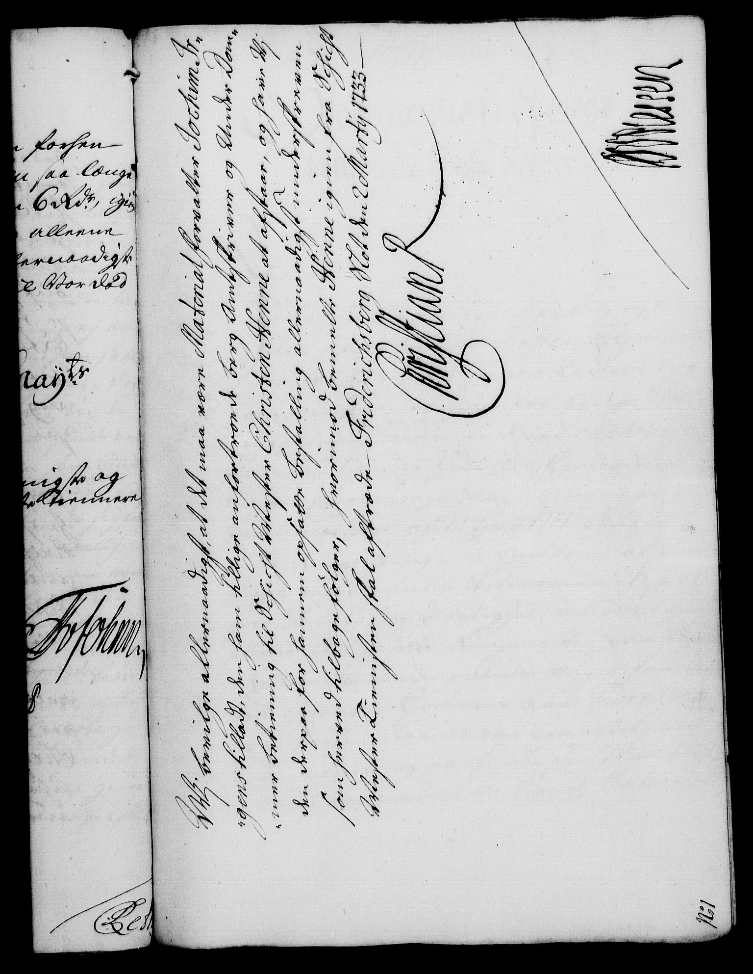 Rentekammeret, Kammerkanselliet, RA/EA-3111/G/Gf/Gfa/L0016: Norsk relasjons- og resolusjonsprotokoll (merket RK 52.16), 1733, p. 78