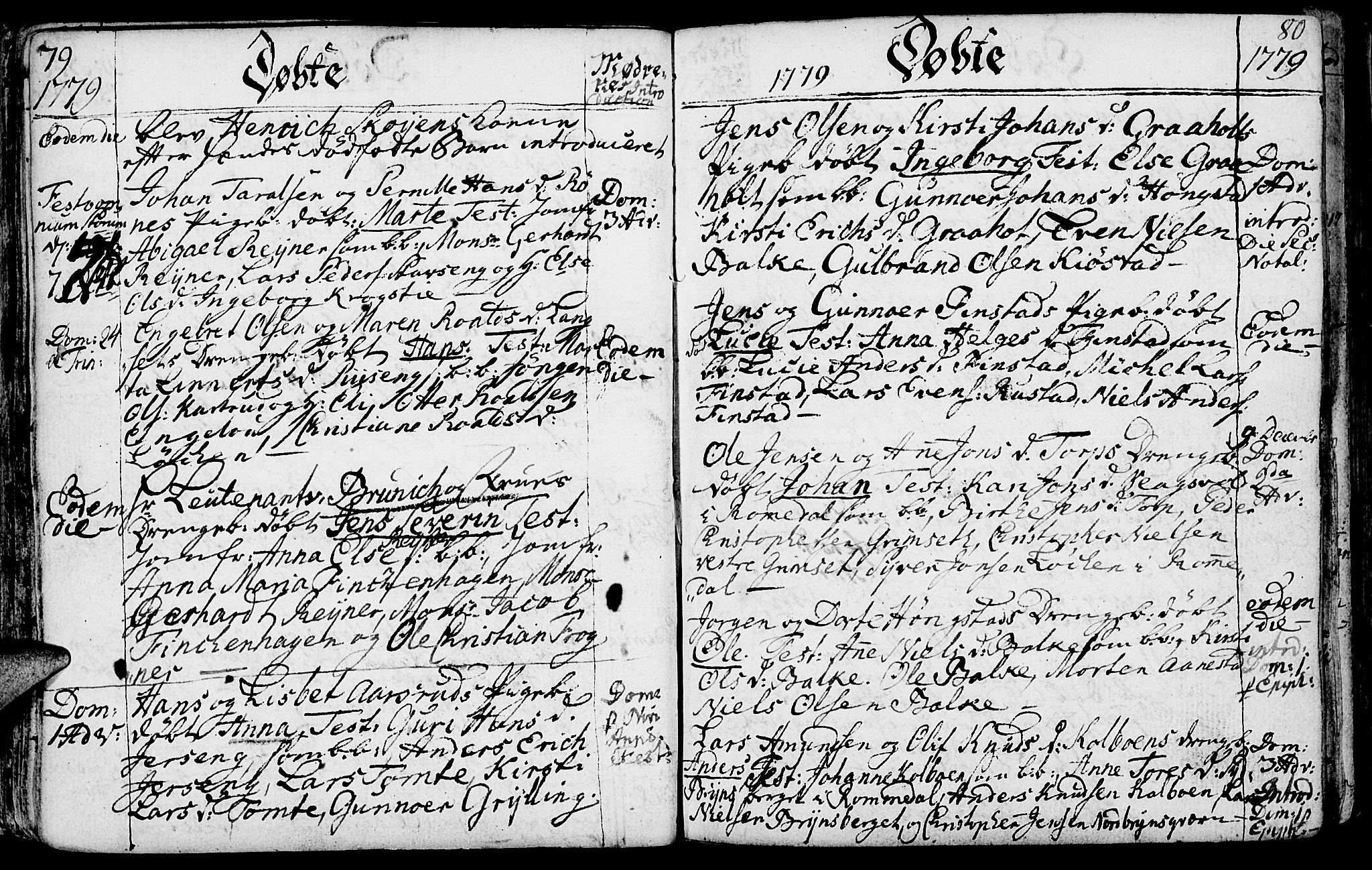 Løten prestekontor, AV/SAH-PREST-022/K/Ka/L0003: Parish register (official) no. 3, 1773-1800, p. 79-80