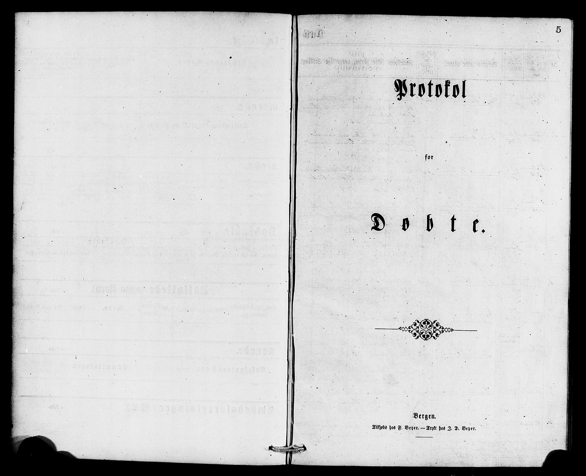 Jostedal sokneprestembete, SAB/A-80601/H/Haa/Haaa/L0006: Parish register (official) no. A 6, 1877-1886, p. 5